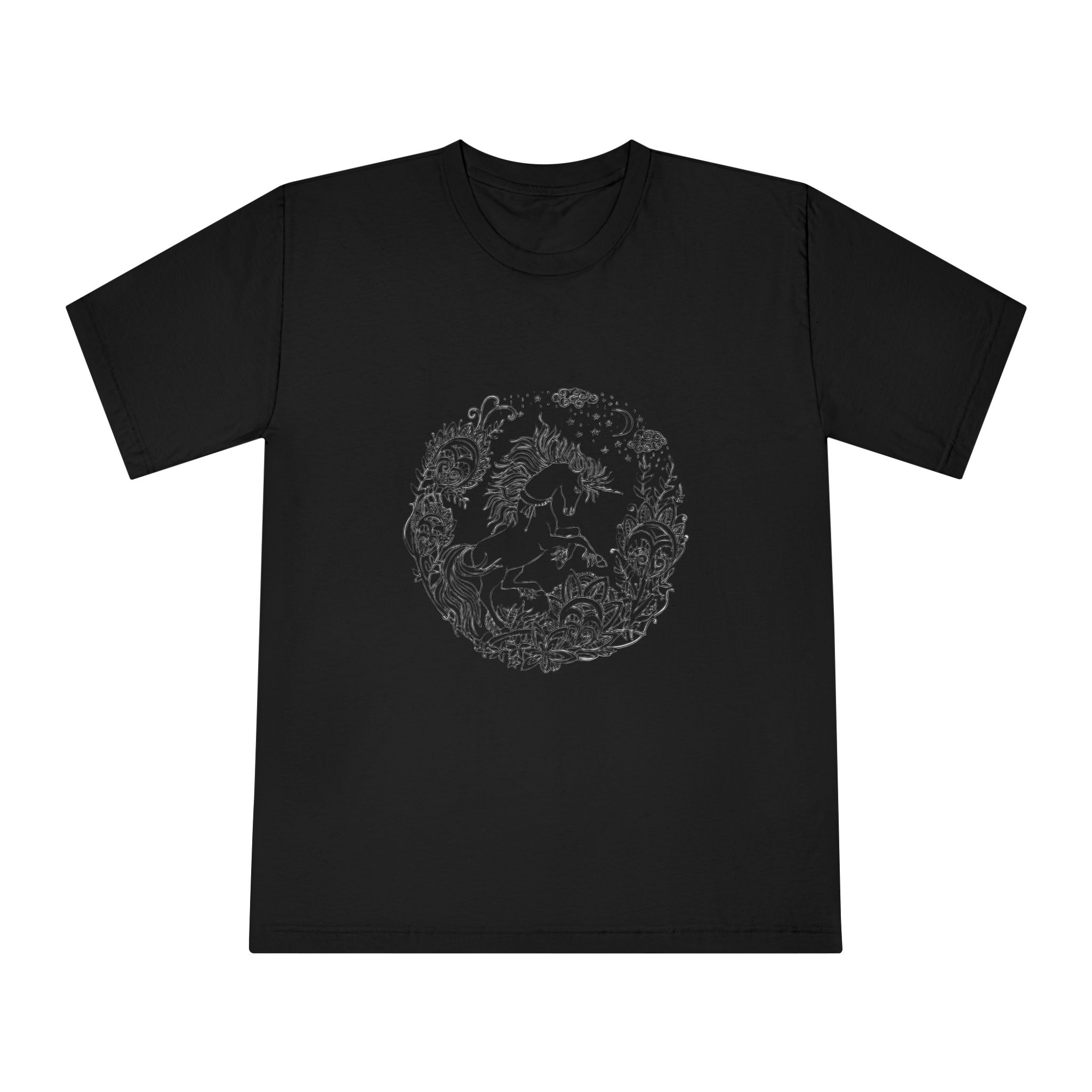 Unicorn V847 Unisex Classic Crewneck T Shirt - Image 5