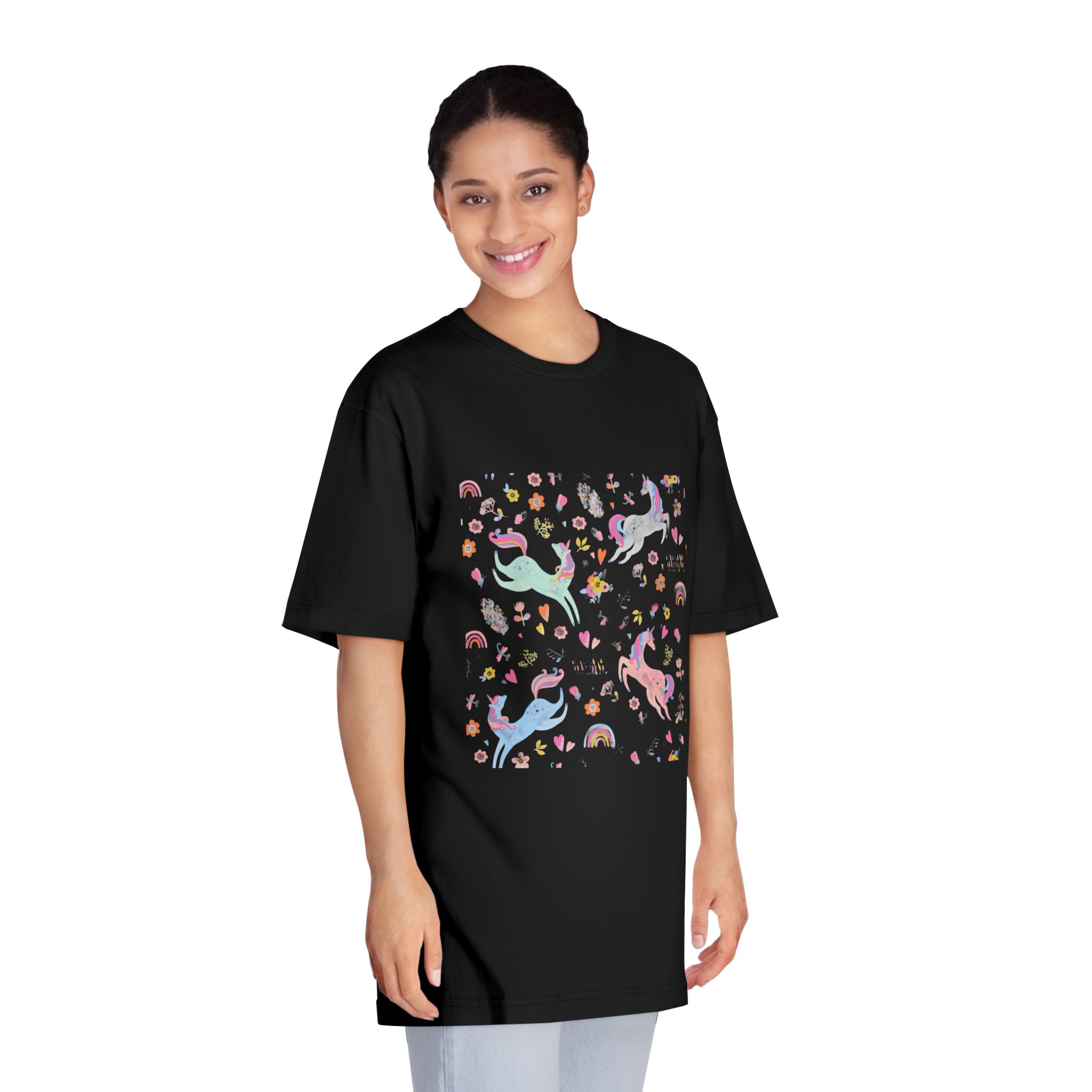Unicorn V529 Unisex Classic Crewneck T Shirt - Image 7