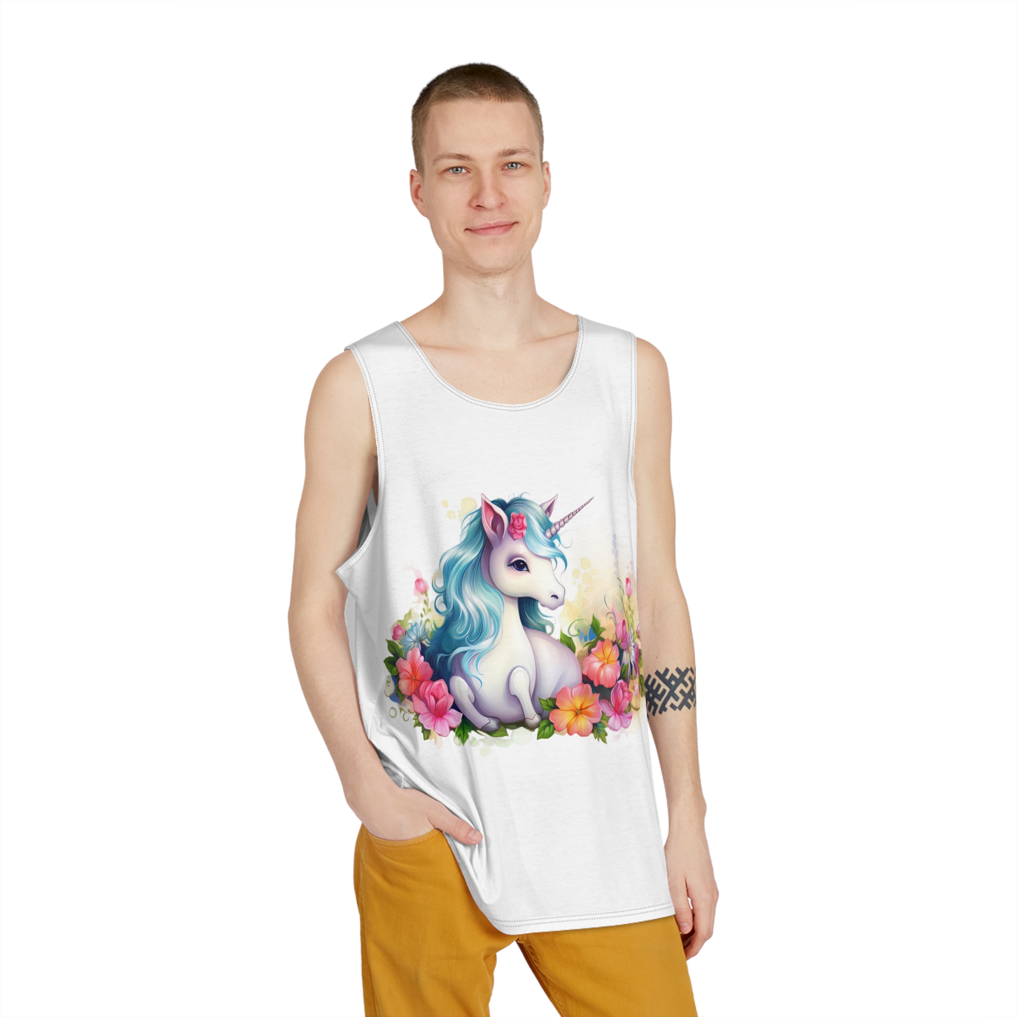Unicorns 234 Mens Tank Aop - Image 3