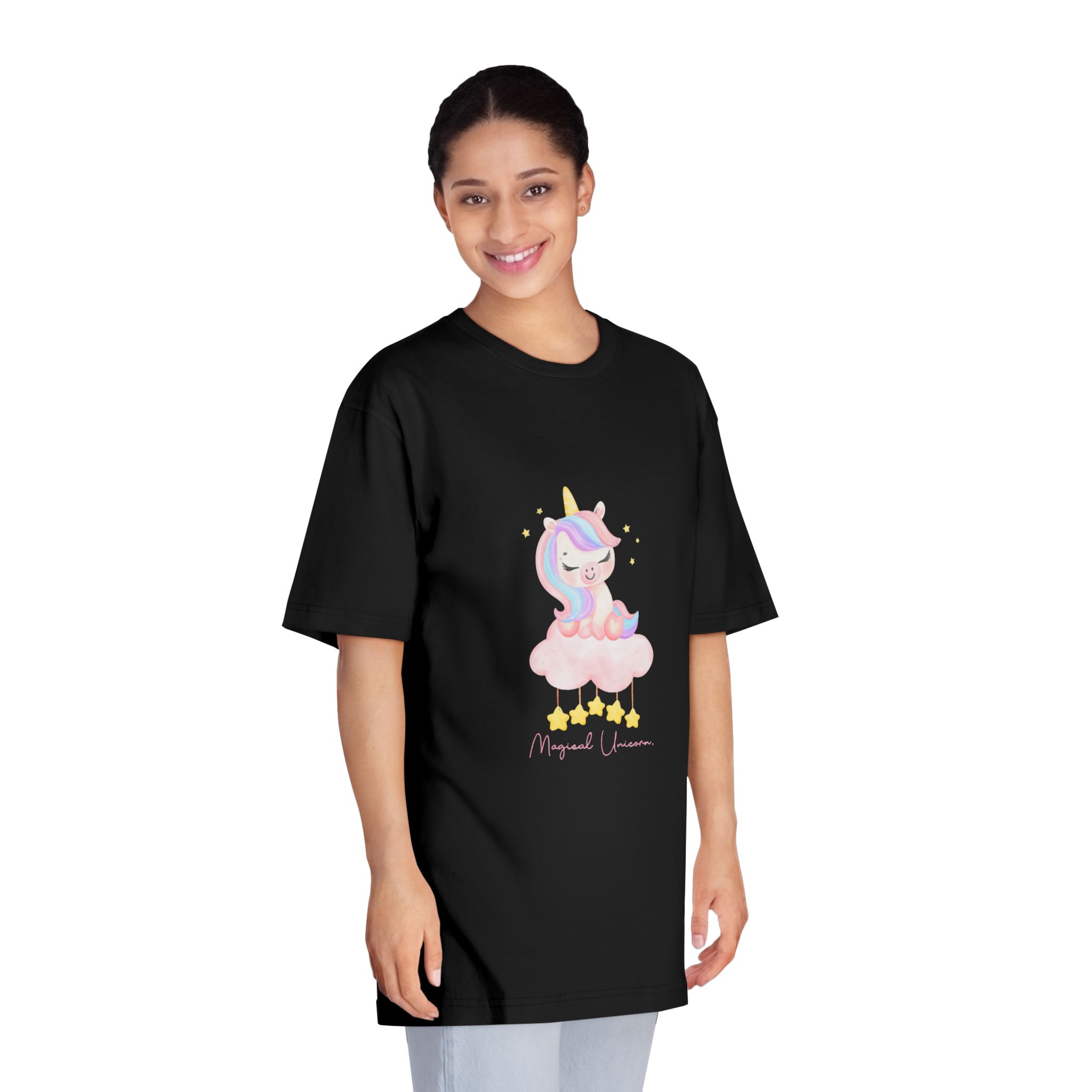 Unicorn V951 Unisex Classic Crewneck T Shirt - Image 7