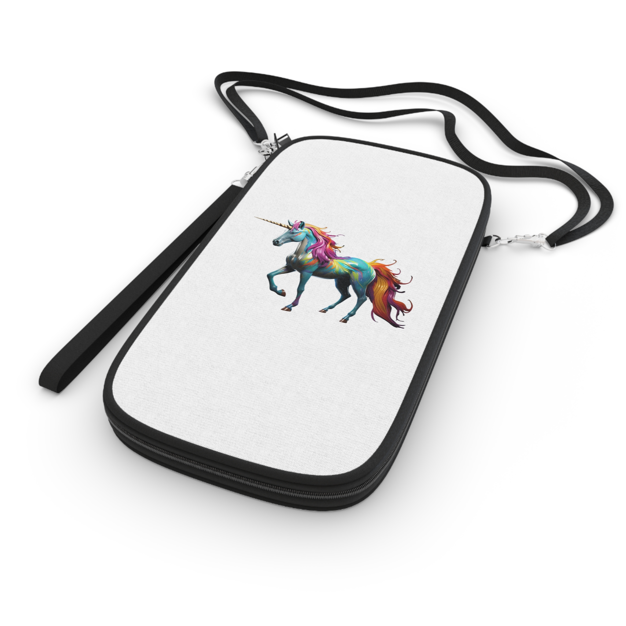 Mythical Unicorn With Oil Spill Colors Fotor Bg Remover 2023110415173 Passport Wallet - Image 3