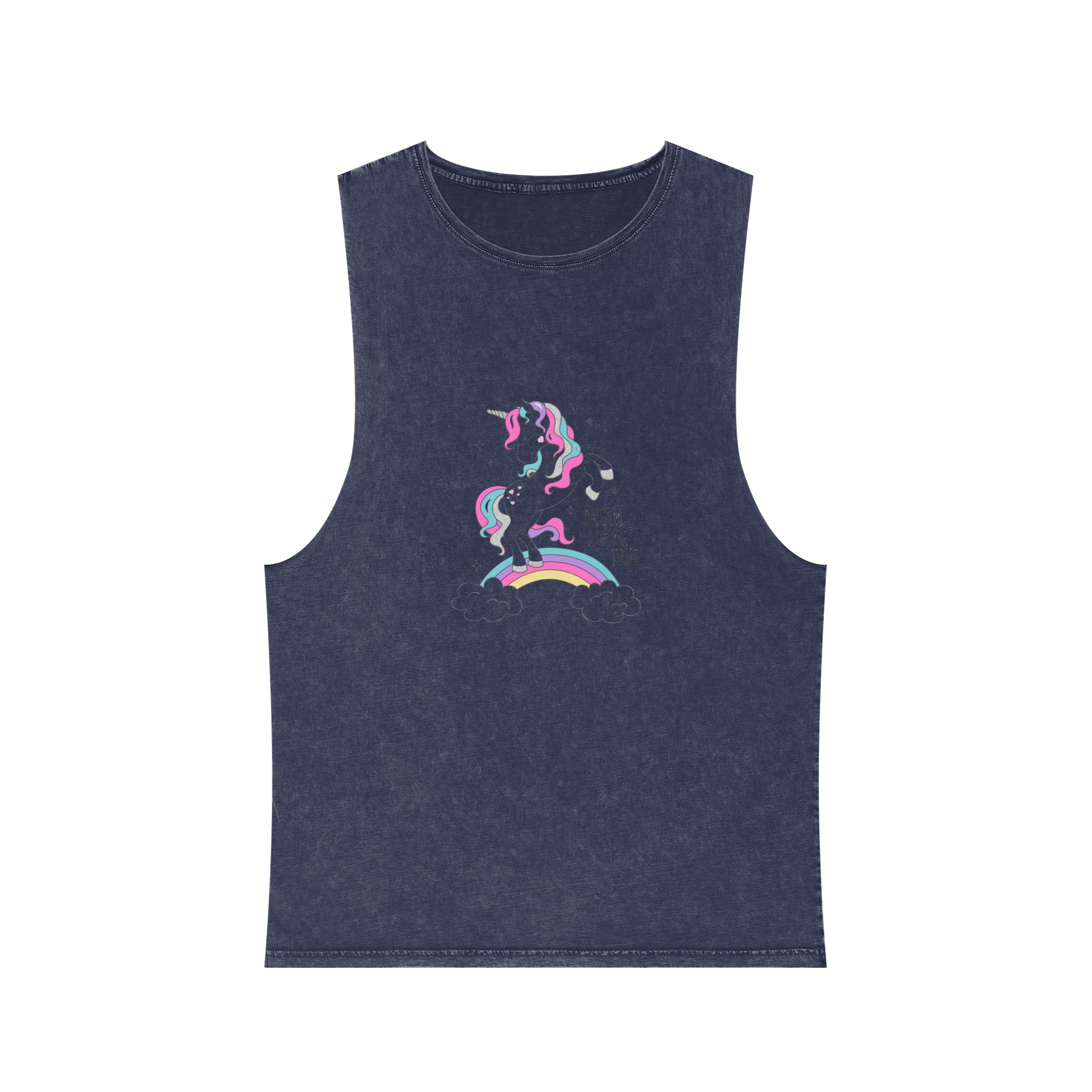 Dream Come True Copia 2 Unisex Stonewash Tank Top - Image 13