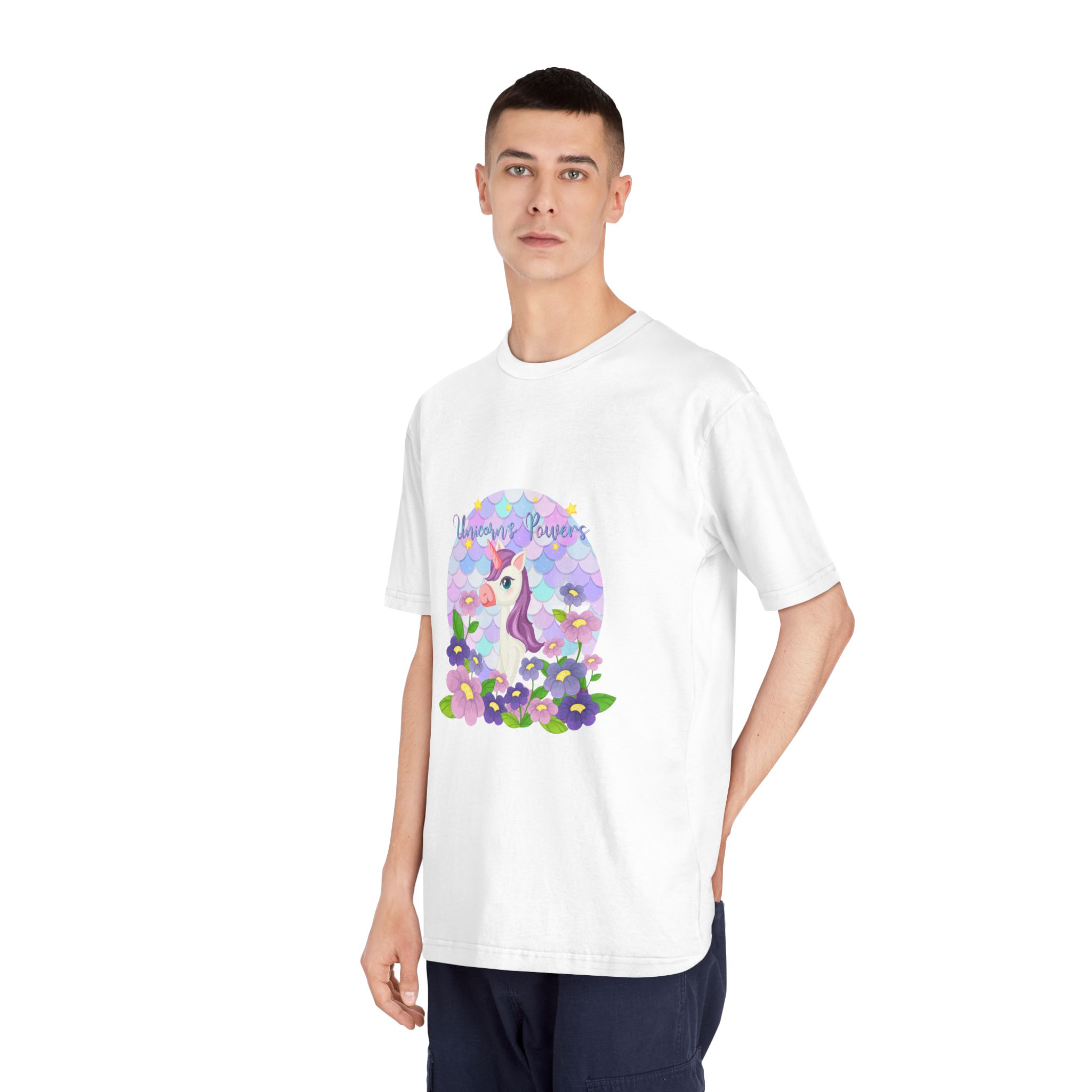 Unicorn V668 Unisex Classic Crewneck T Shirt - Image 4