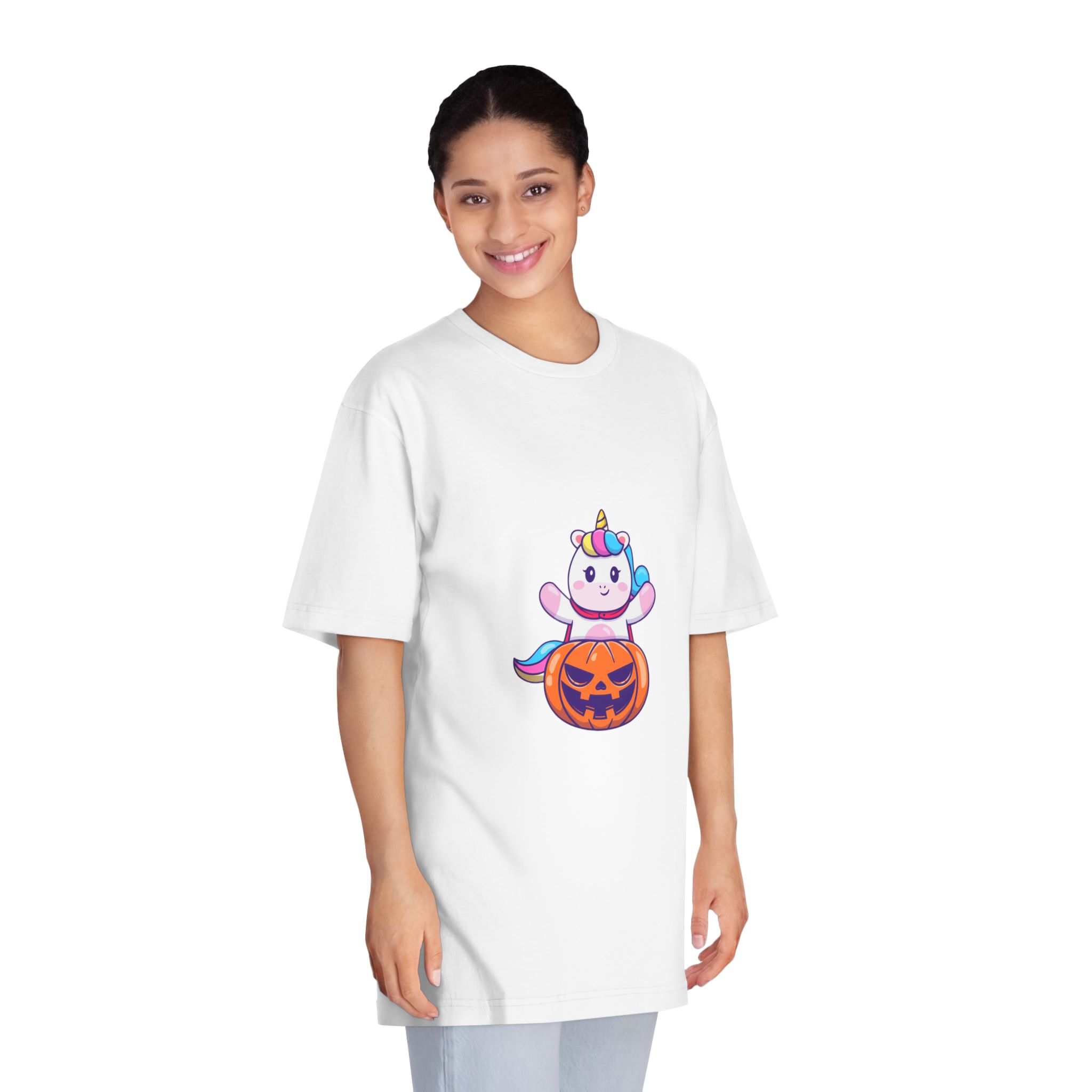 Unicorn V514 Unisex Classic Crewneck T Shirt - Image 3