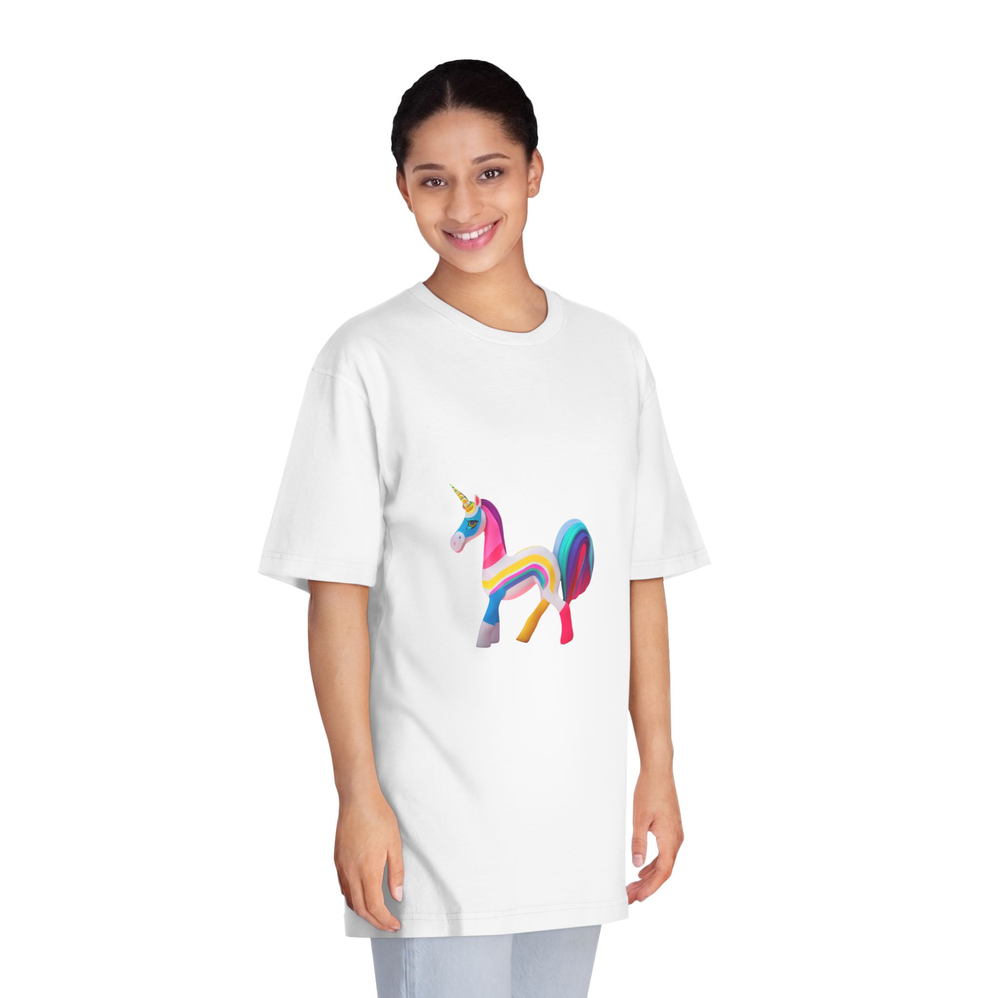 Unicorns 132 Unisex Classic Crewneck T Shirt - Image 3