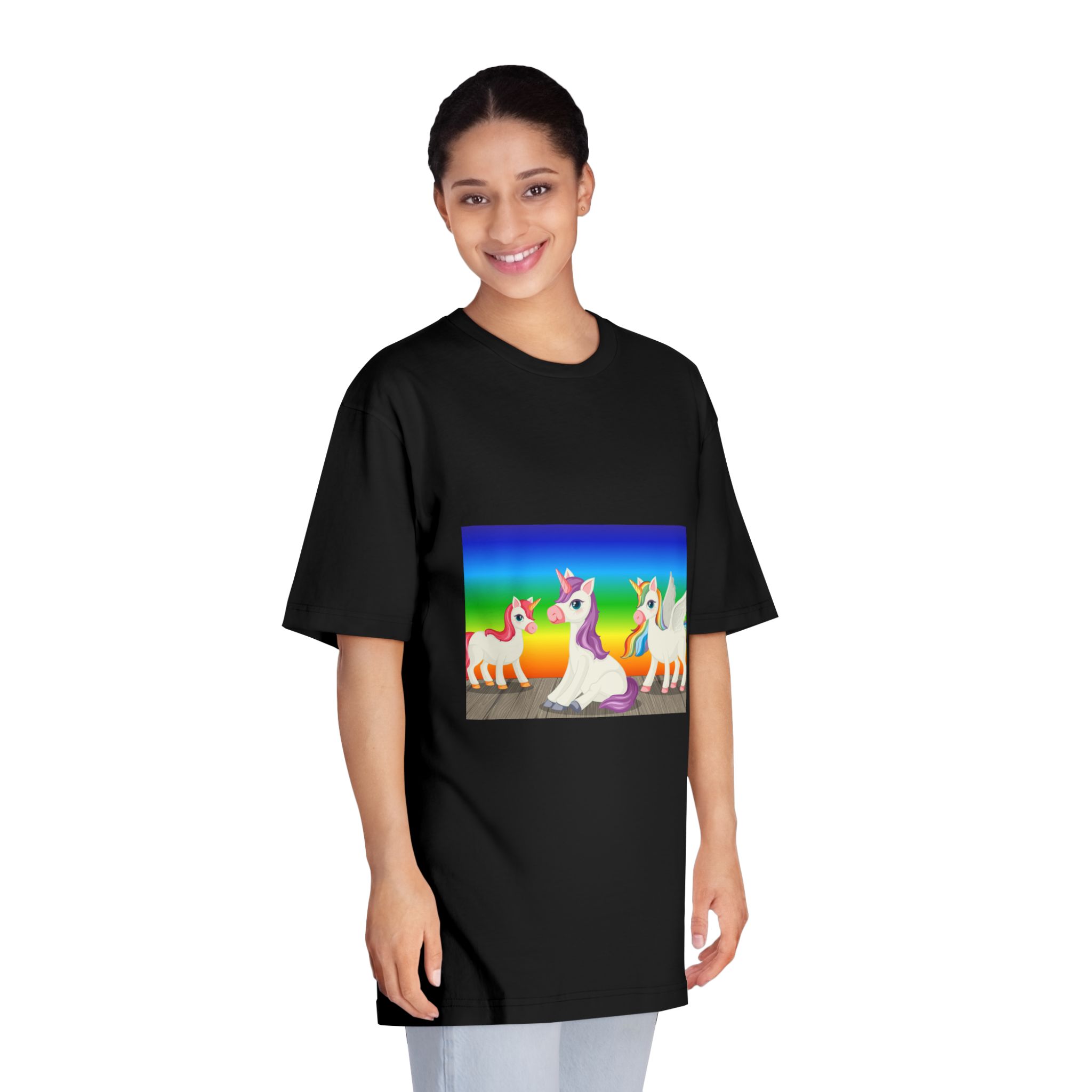 Unicorn V711 Unisex Classic Crewneck T Shirt - Image 7