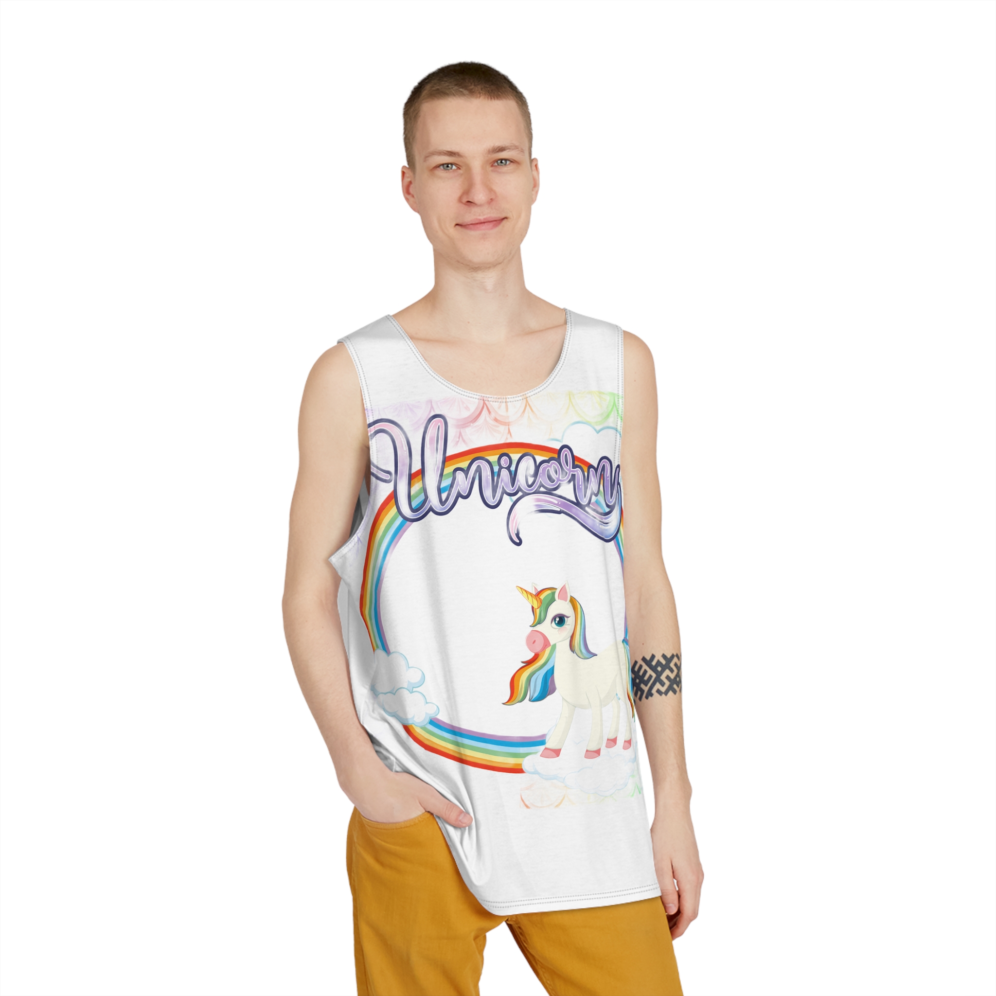Unicorn V603 Mens Tank Aop - Image 3