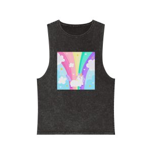 Unicorn V417 Unisex Stonewash Tank Top