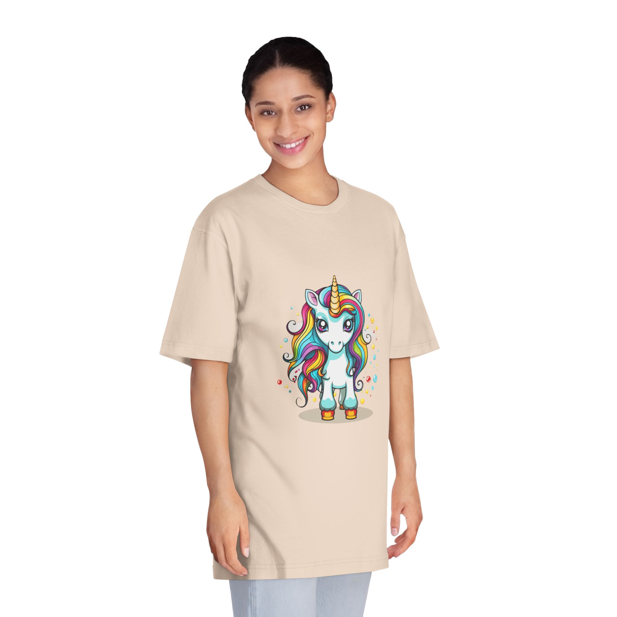 Unicorns 410 Unisex Classic Crewneck T Shirt - Image 11