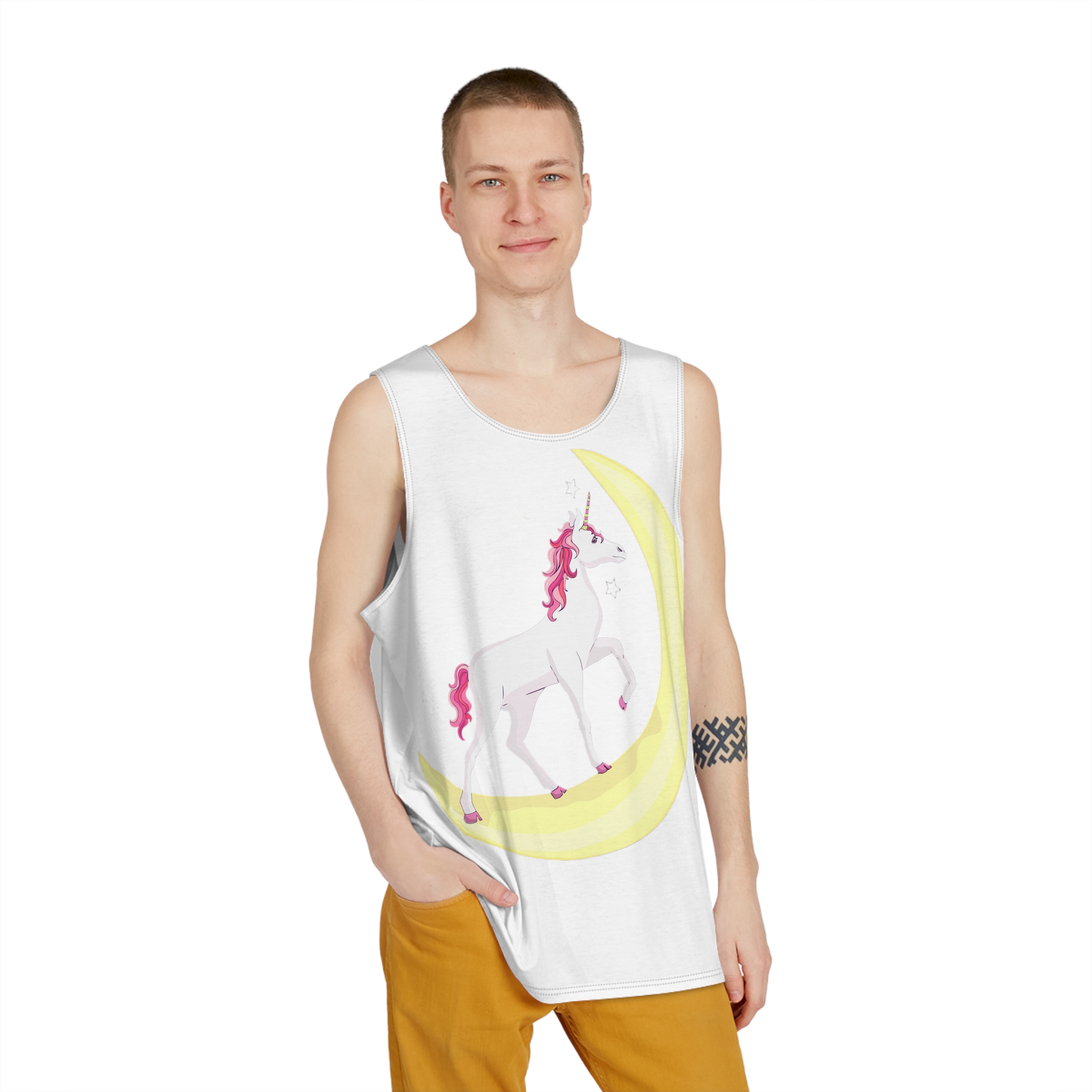 Unicorns 126 Mens Tank Aop - Image 3