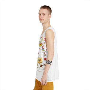 Unicorn V565 Mens Tank Aop