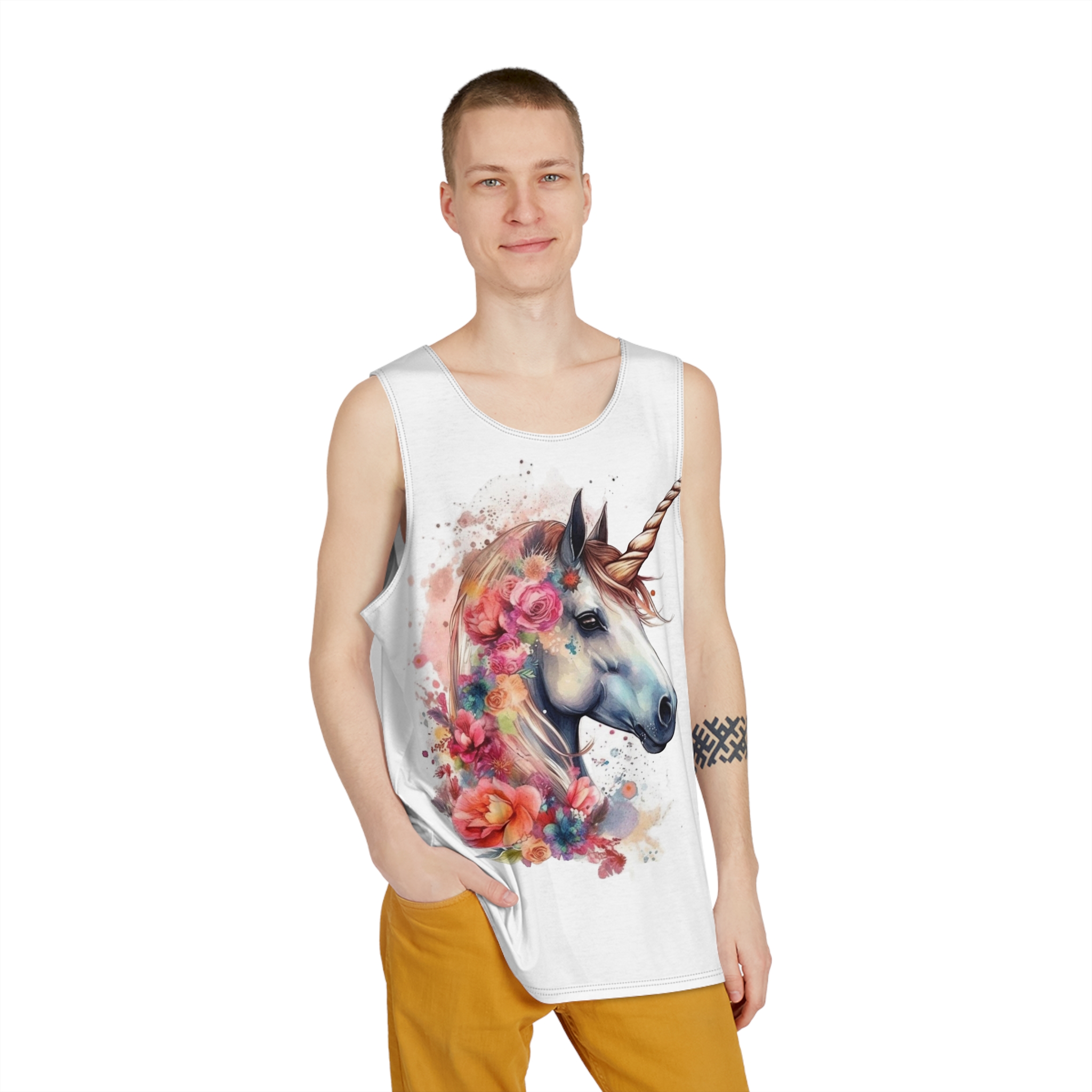 Unicorns 170 Mens Tank Aop - Image 3