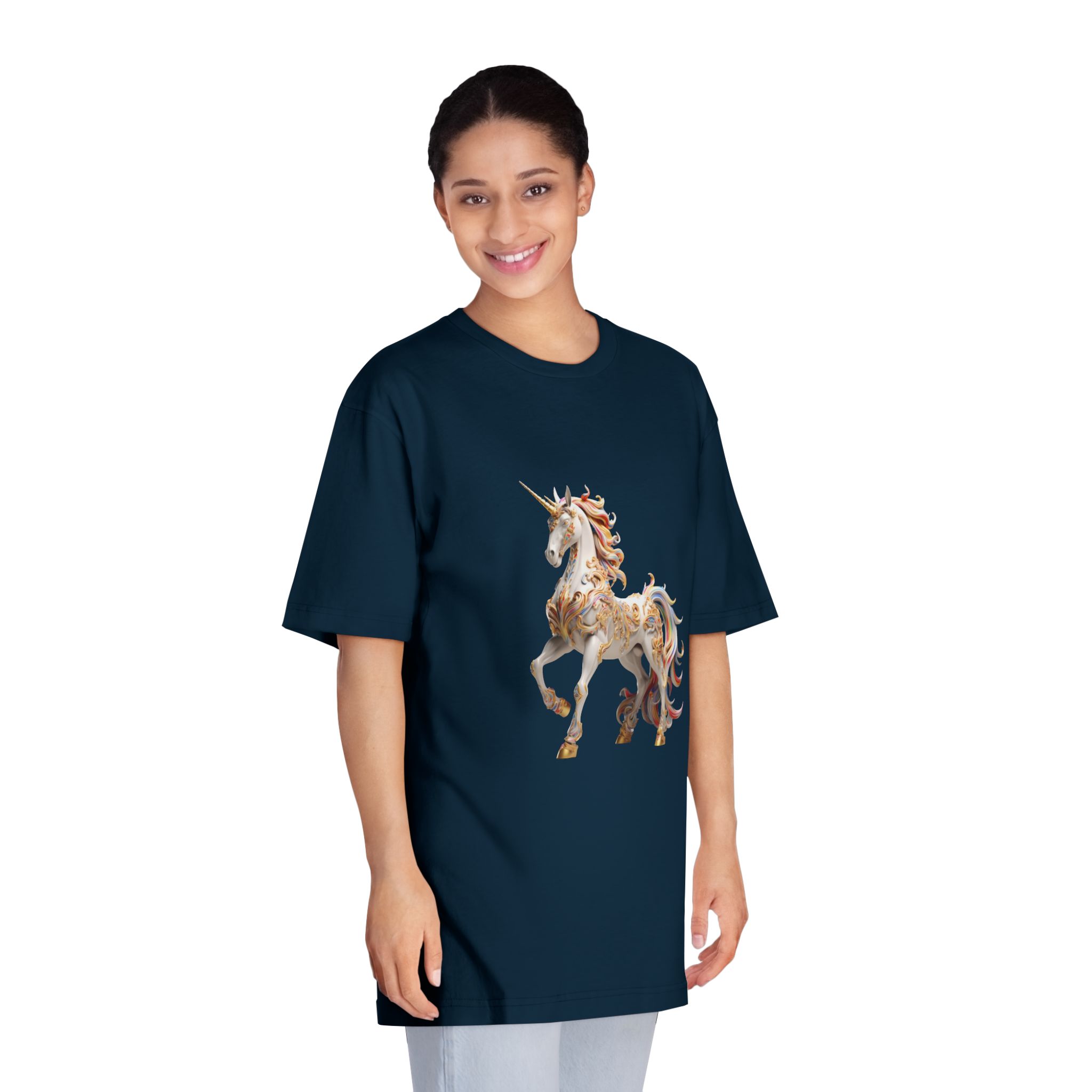 Unicorns 156 Unisex Classic Crewneck T Shirt - Image 19