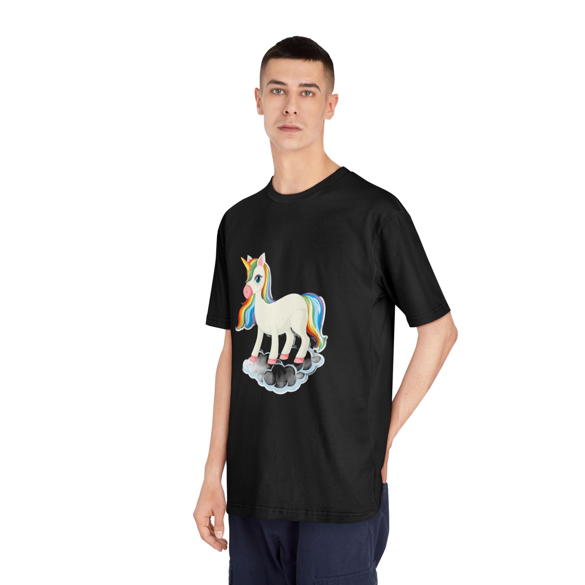 Unicorn V621 Unisex Classic Crewneck T Shirt - Image 8