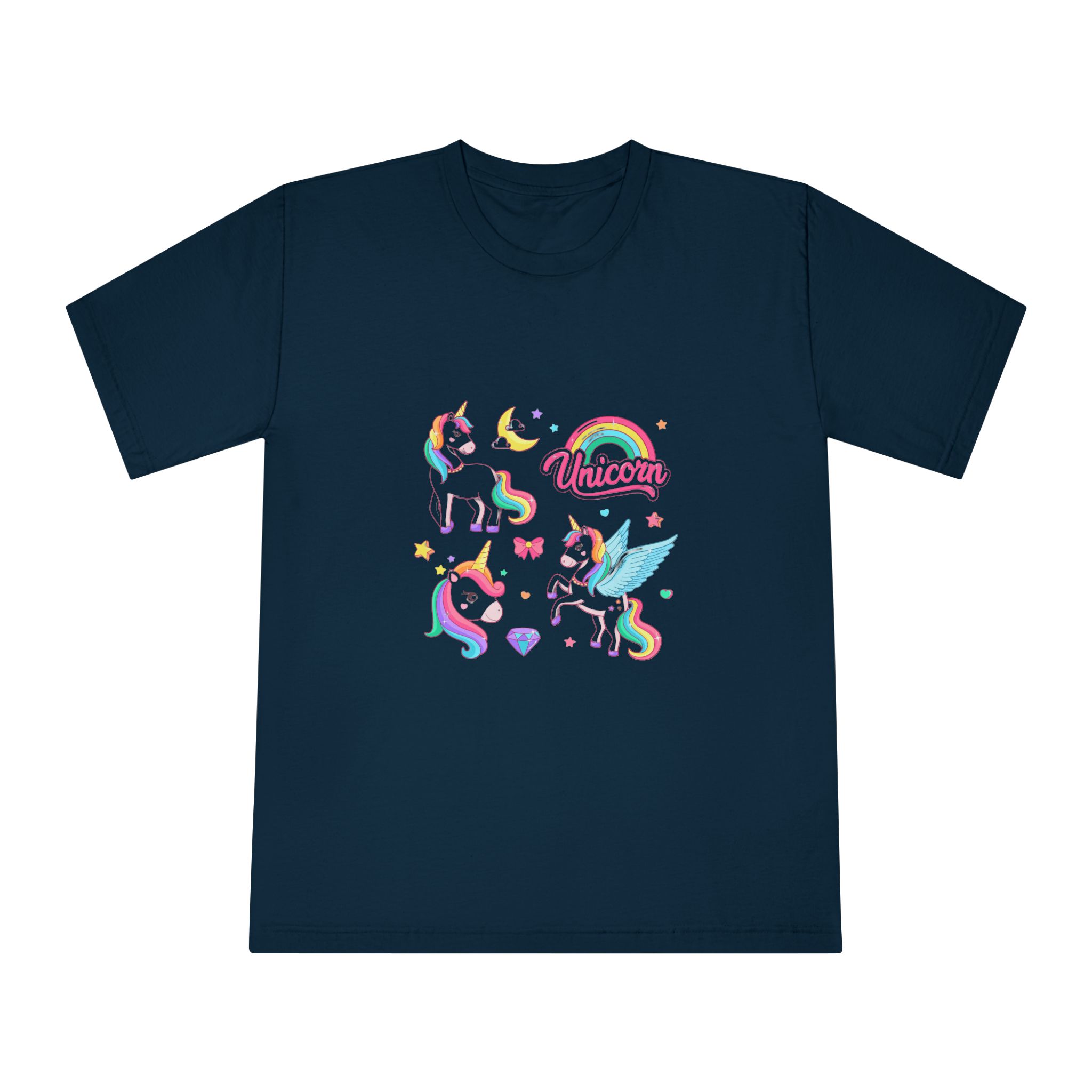 Unicorn V628 Unisex Classic Crewneck T Shirt - Image 17