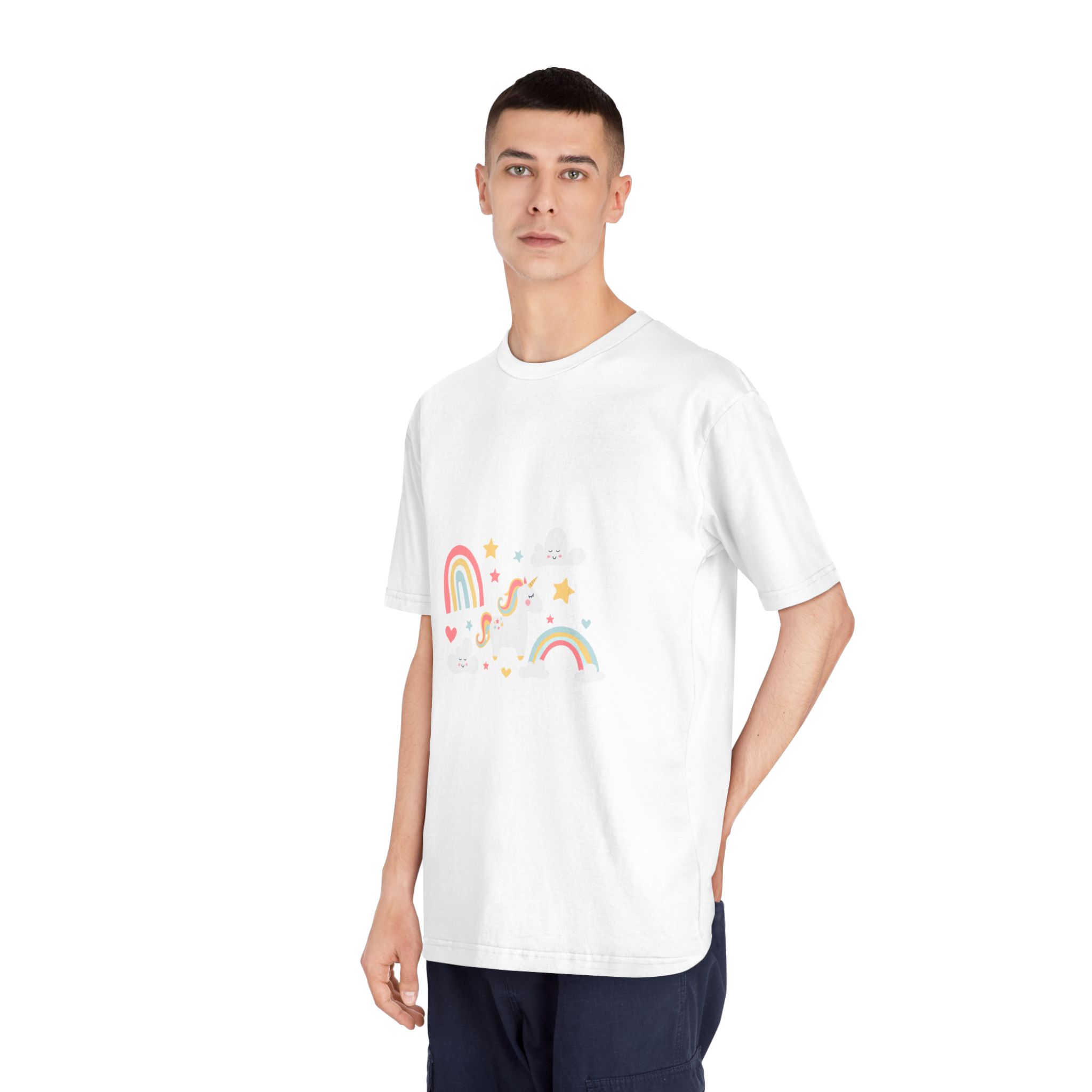 Unicorns 28 Unisex Classic Crewneck T Shirt - Image 4