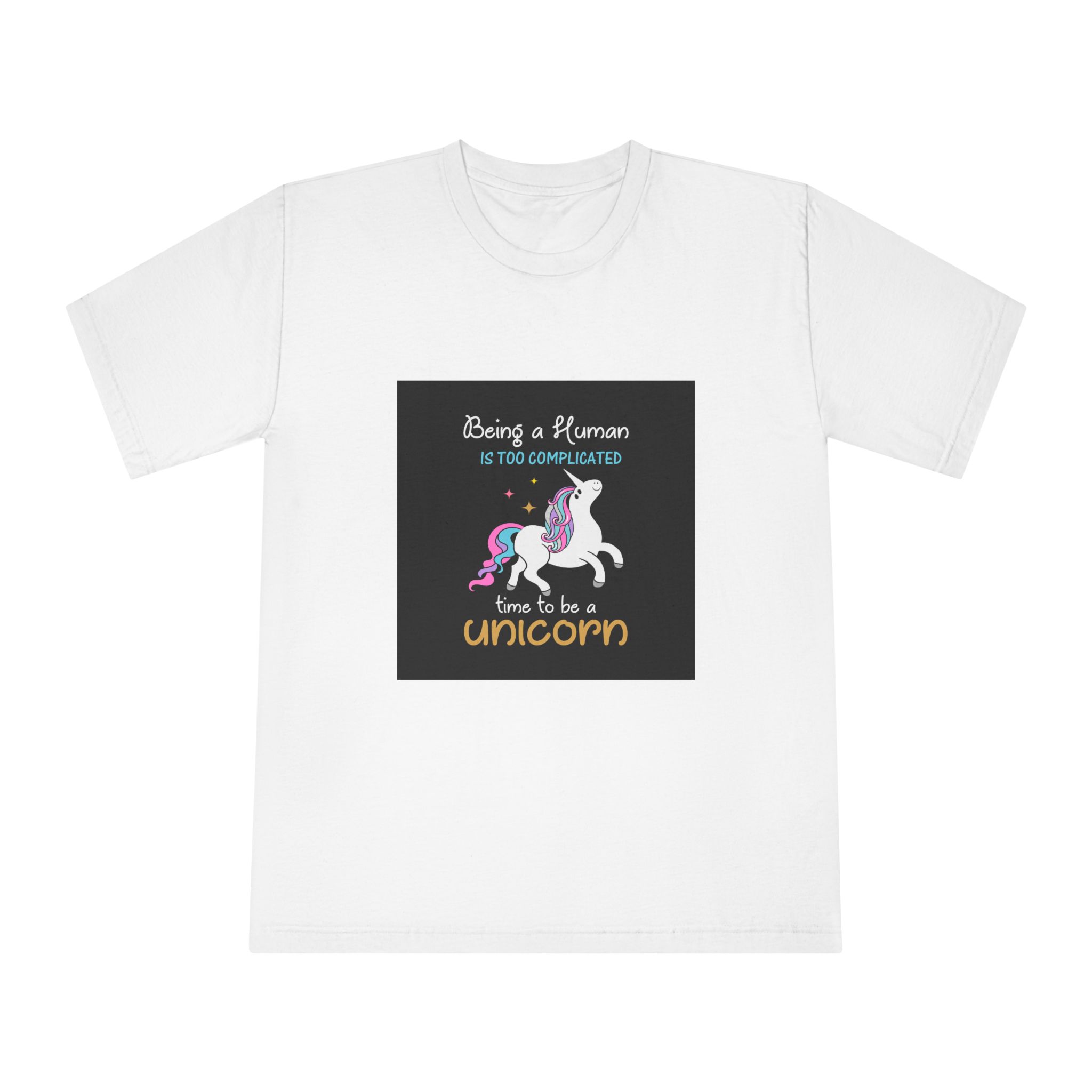 Unicorn 1 2 Unisex Classic Crewneck T Shirt