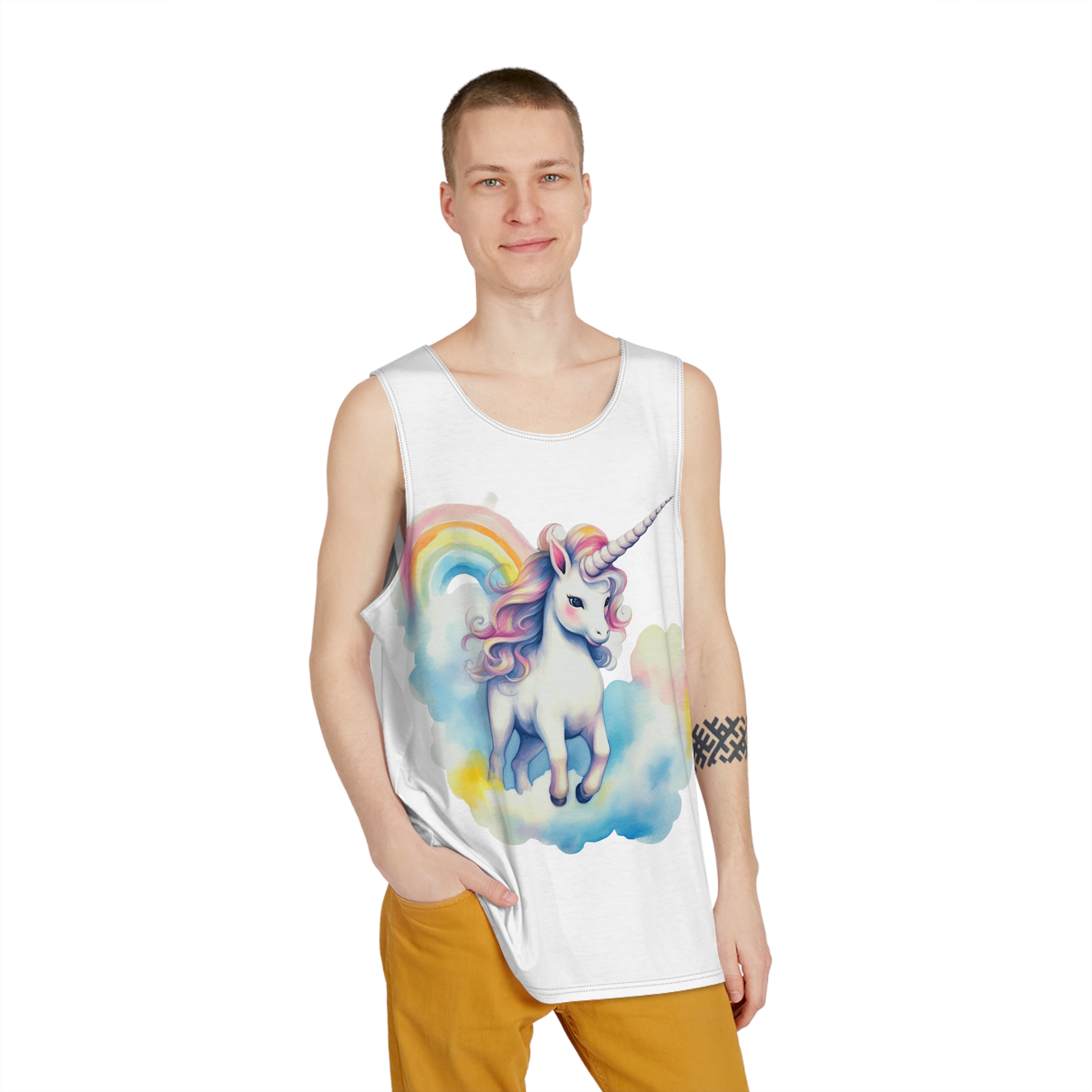 Unicorns 358 Mens Tank Aop - Image 3