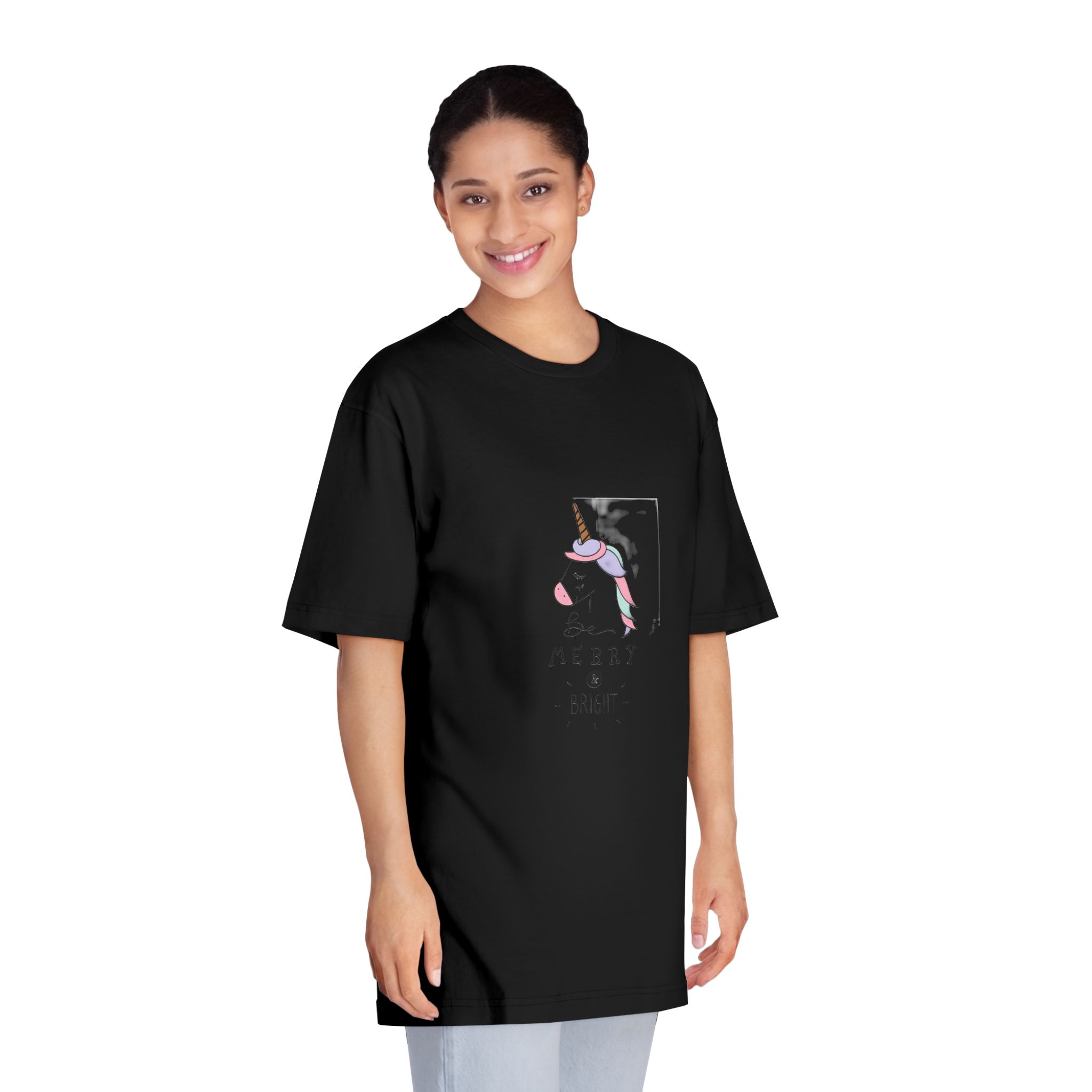 Christmas Card Unisex Classic Crewneck T Shirt - Image 7