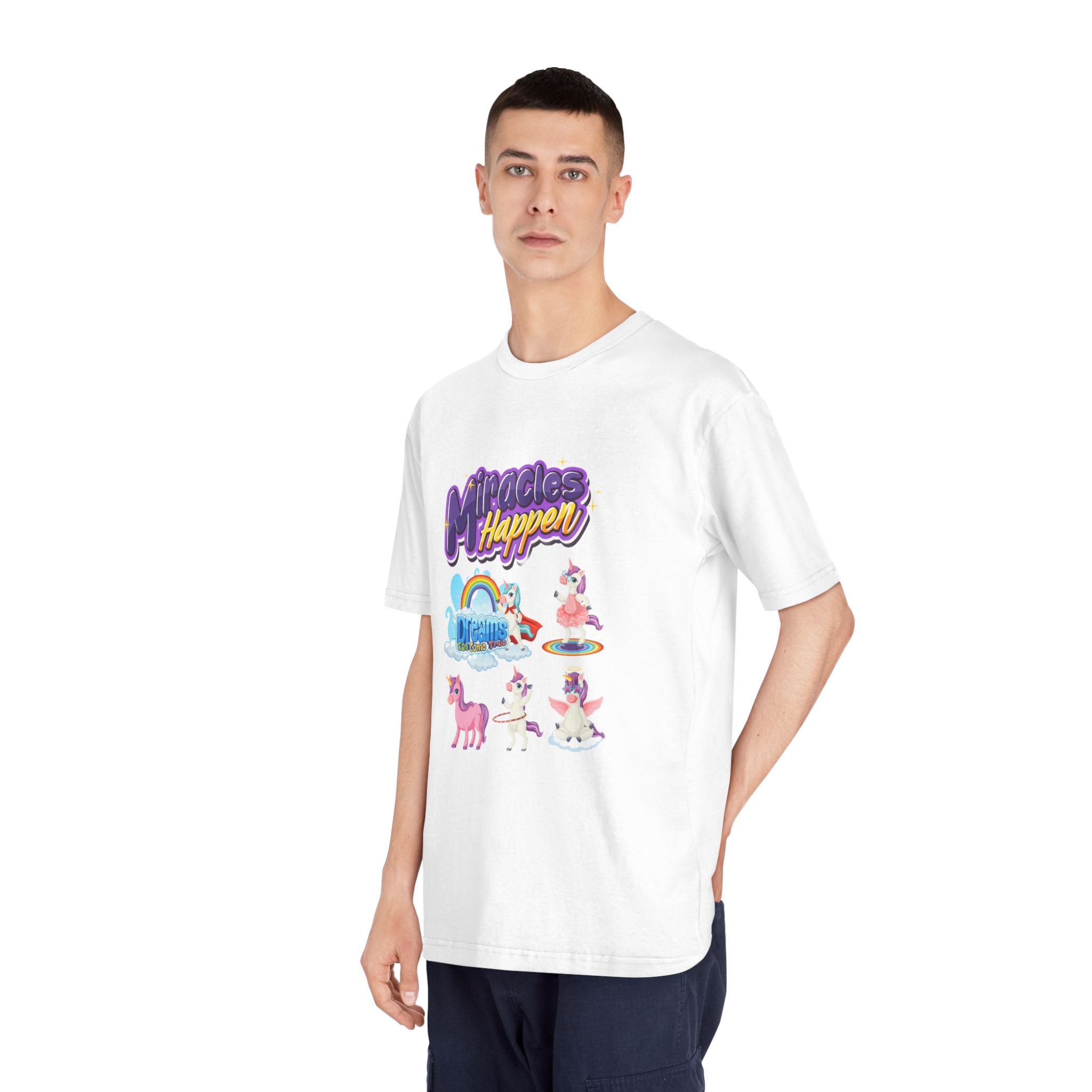 Unicorn V749 Unisex Classic Crewneck T Shirt - Image 4