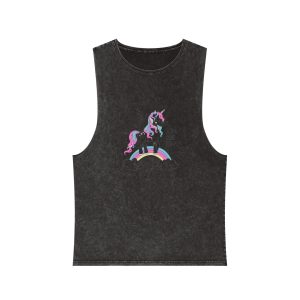 Dream Come True Copia 3 Unisex Stonewash Tank Top