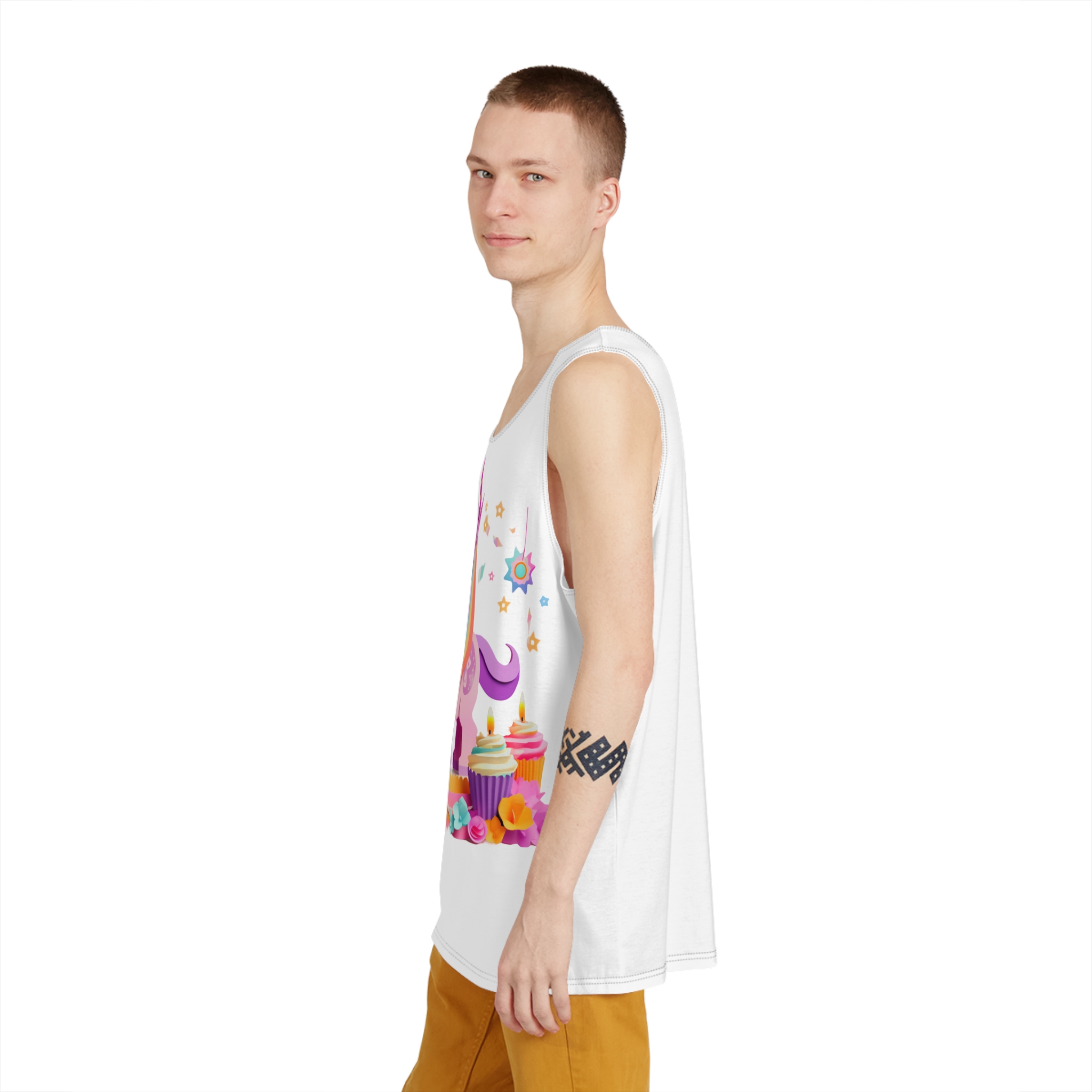 Unicorns 352 Mens Tank Aop