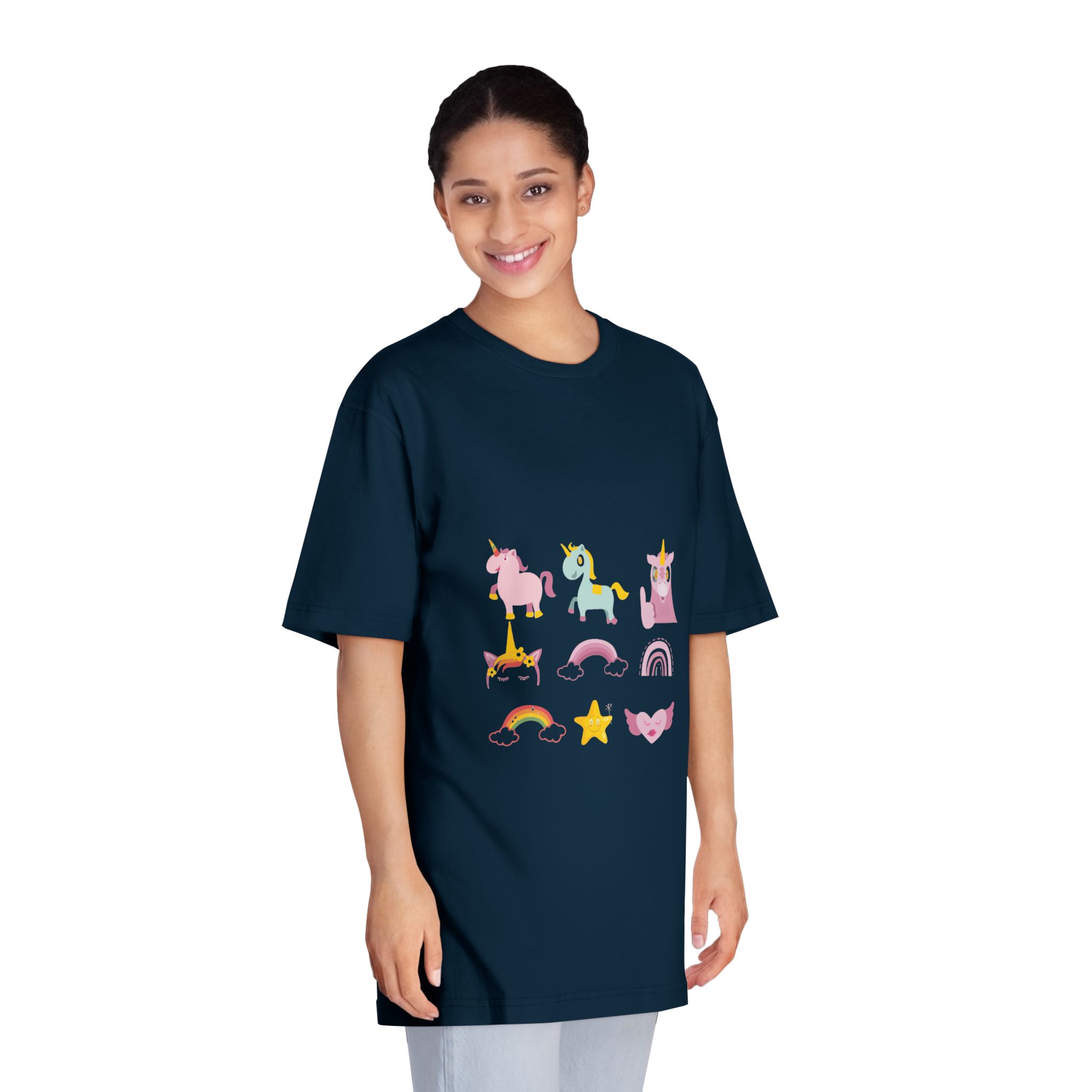Unicorn V742 Unisex Classic Crewneck T Shirt - Image 19