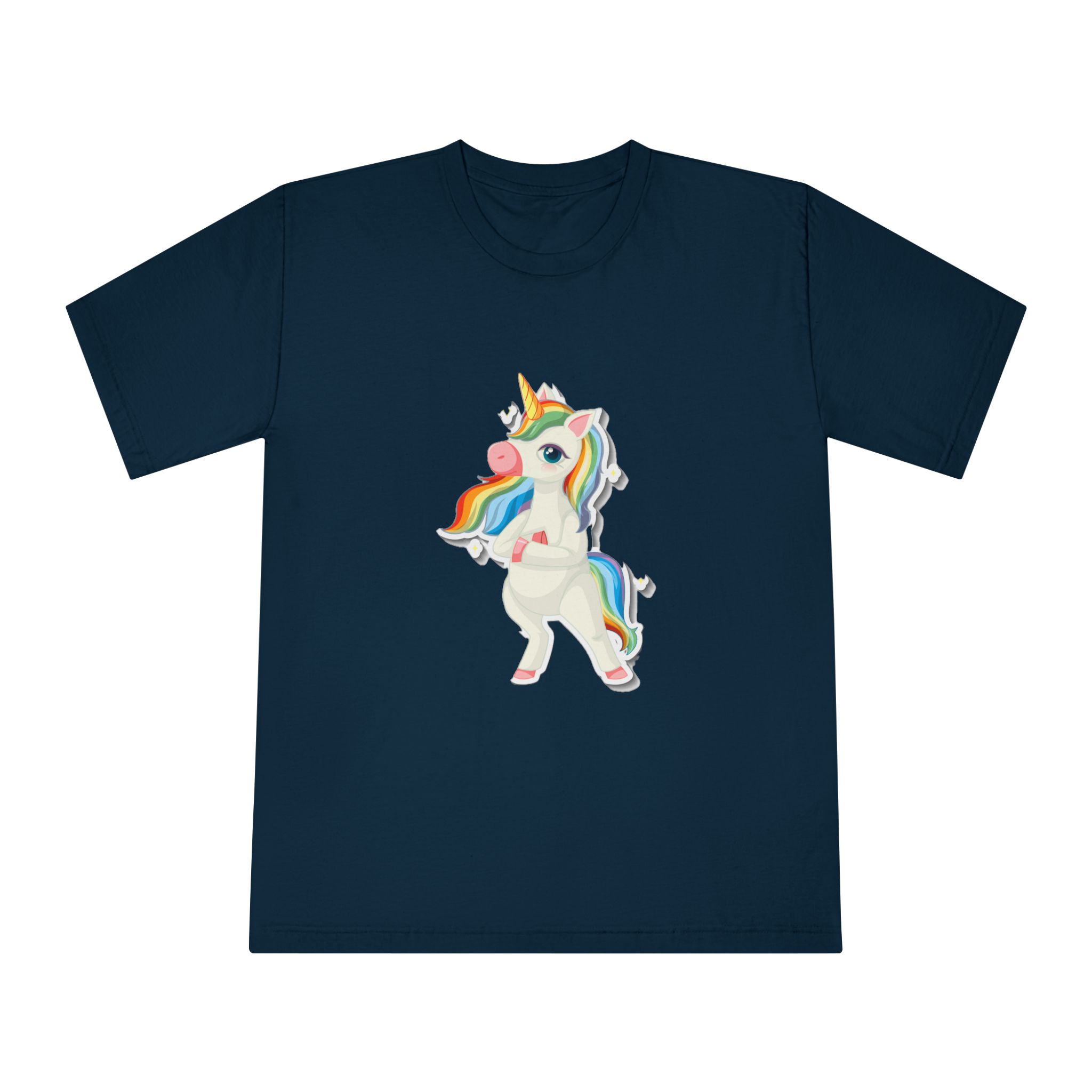 Unicorn V697 Unisex Classic Crewneck T Shirt - Image 17