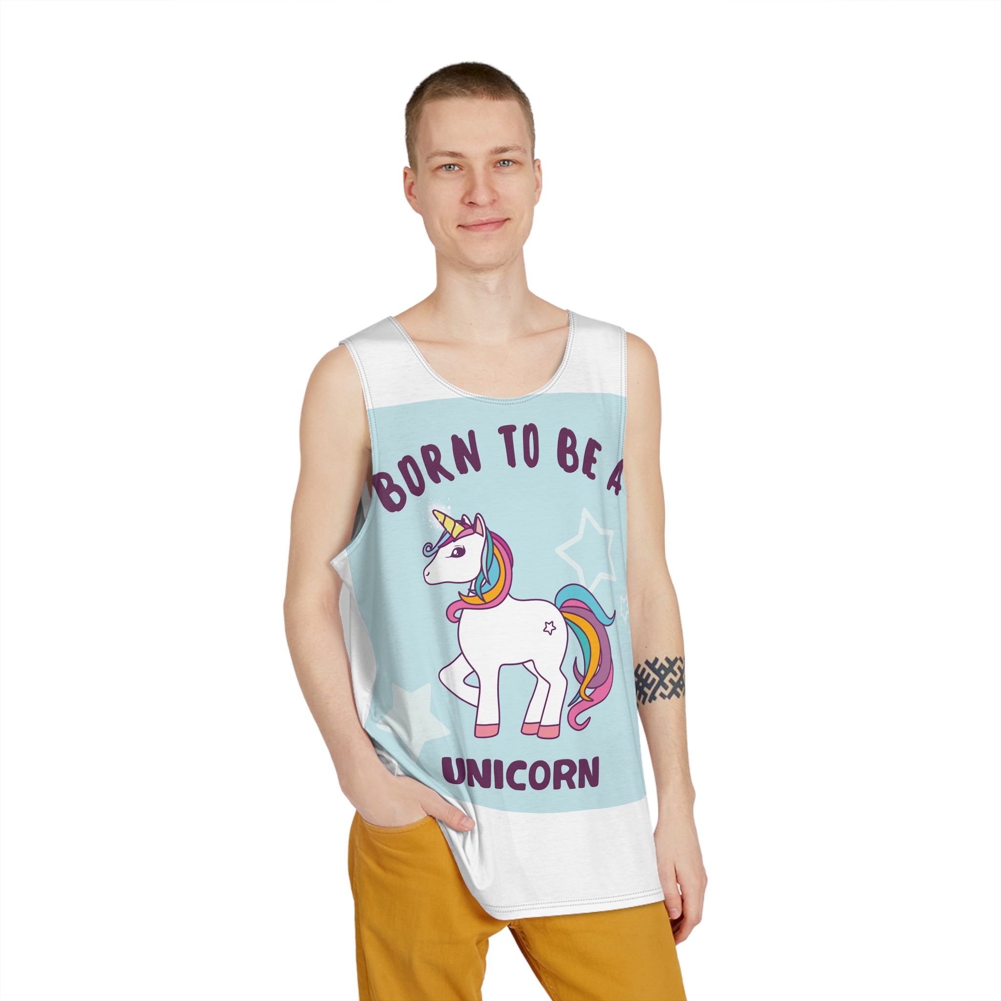 Unicorn V36 Mens Tank Aop - Image 3