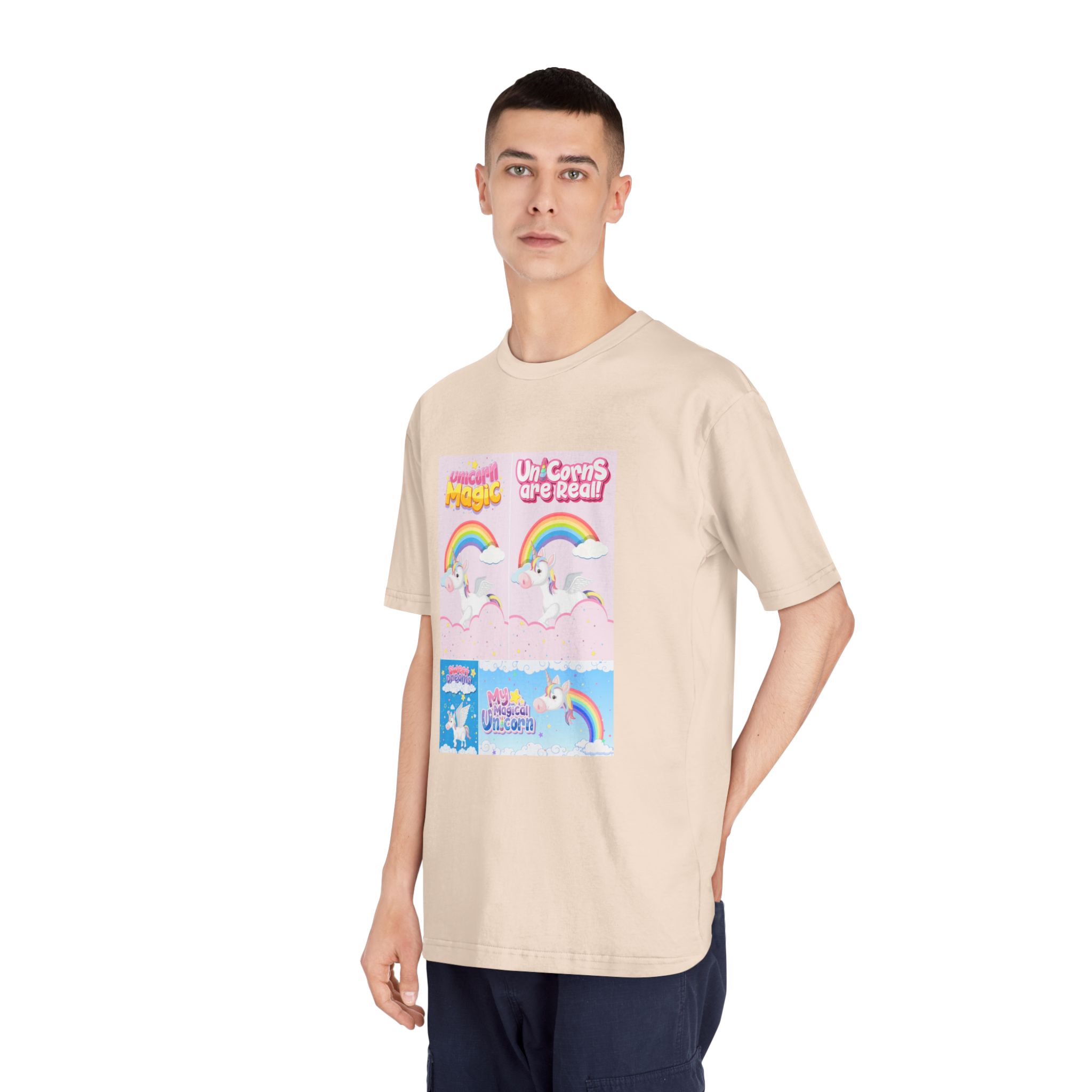 Unicorn V499 Unisex Classic Crewneck T Shirt - Image 12