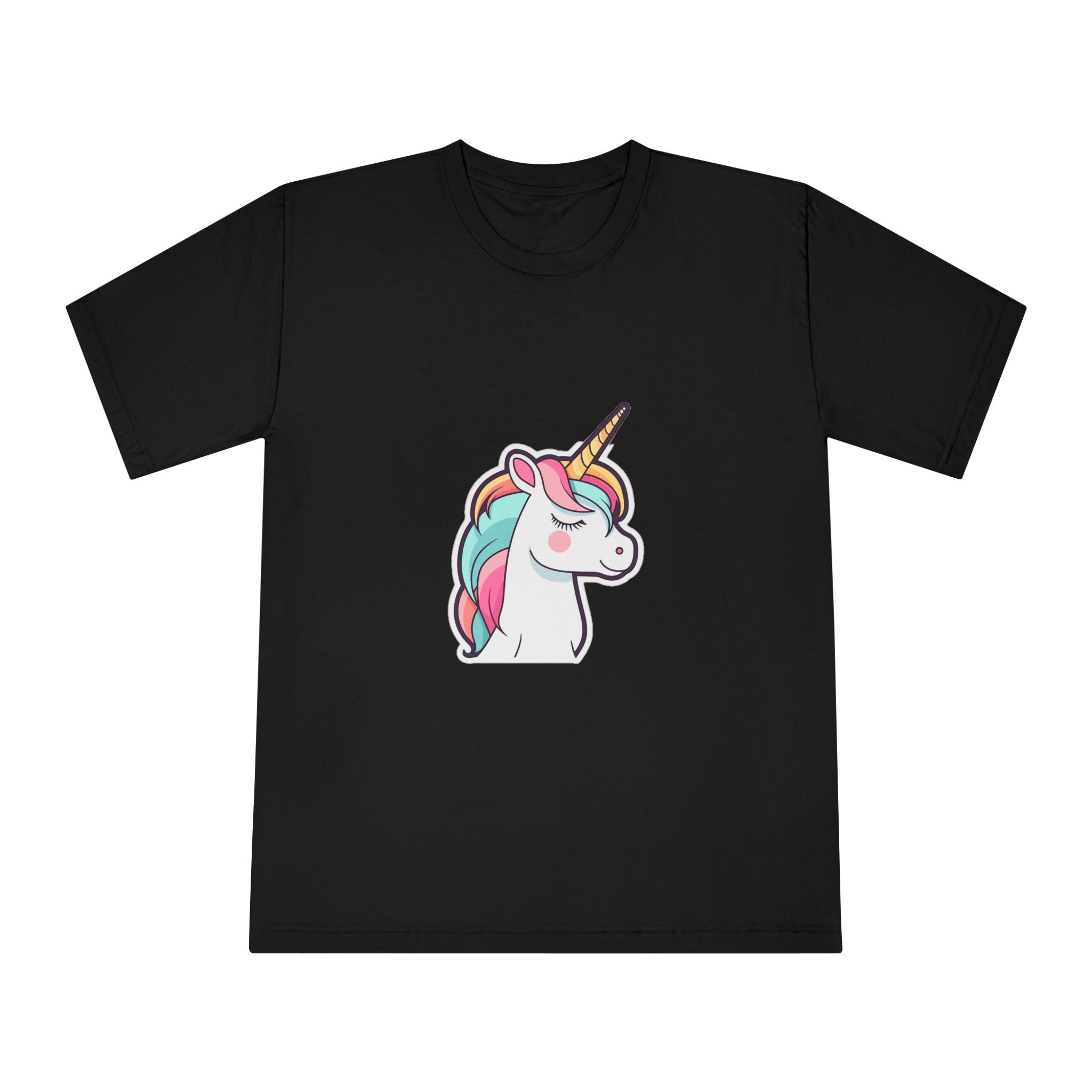 Unicorn Copy Unisex Classic Crewneck T Shirt - Image 5