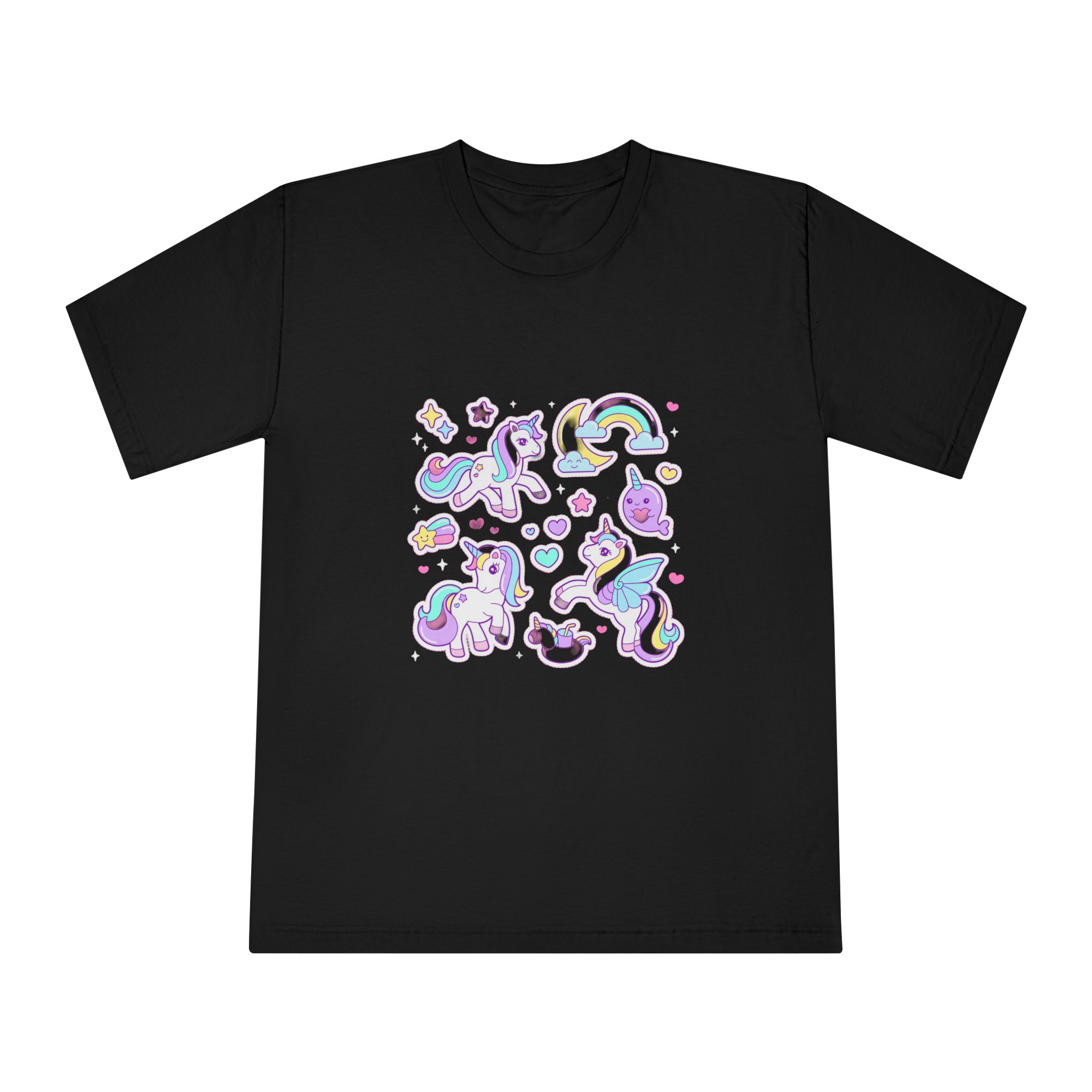 Unicorn V893 Unisex Classic Crewneck T Shirt - Image 5