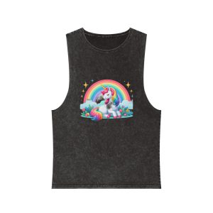 Unicorn Copia 2 Unisex Stonewash Tank Top