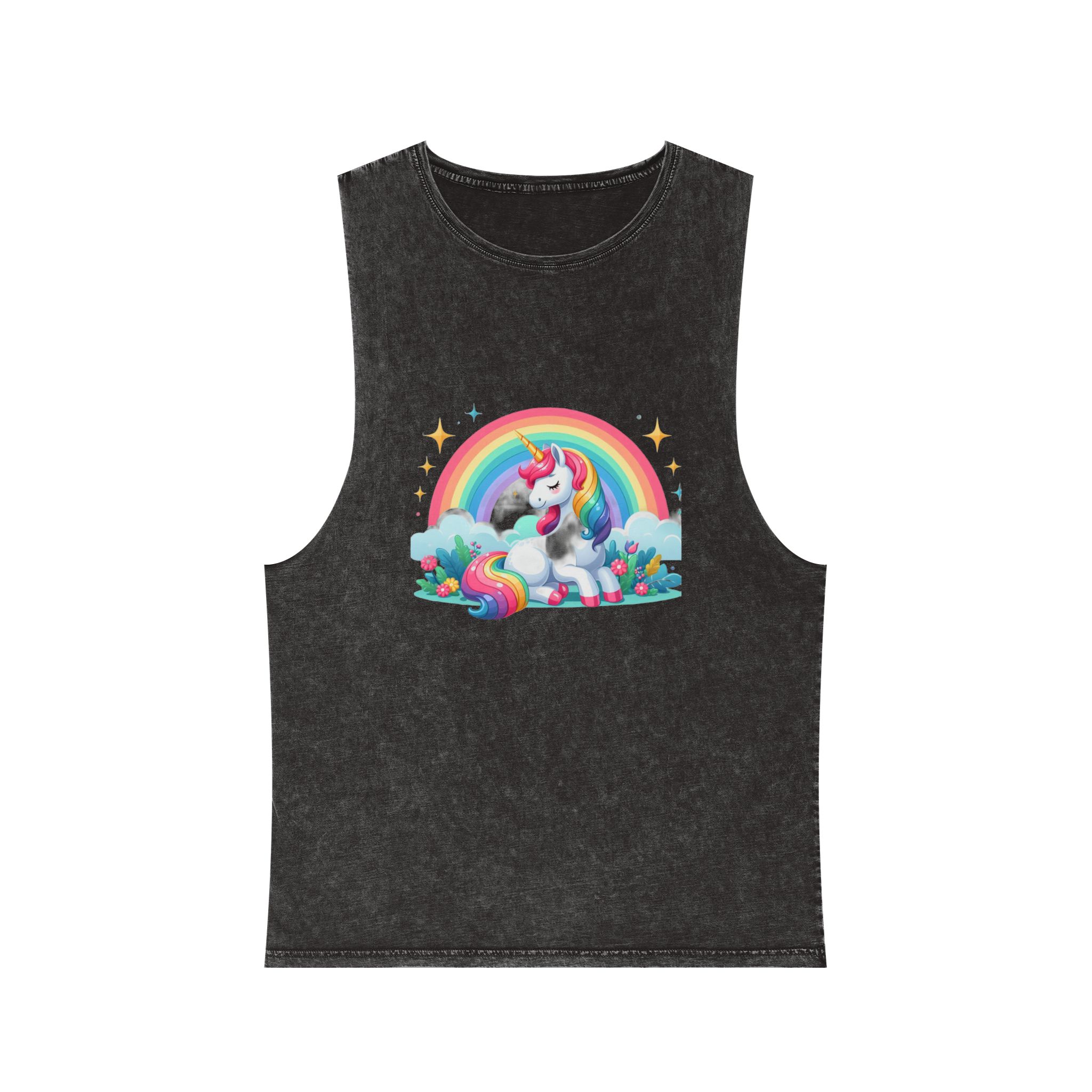 Unicorn Copia 2 Unisex Stonewash Tank Top