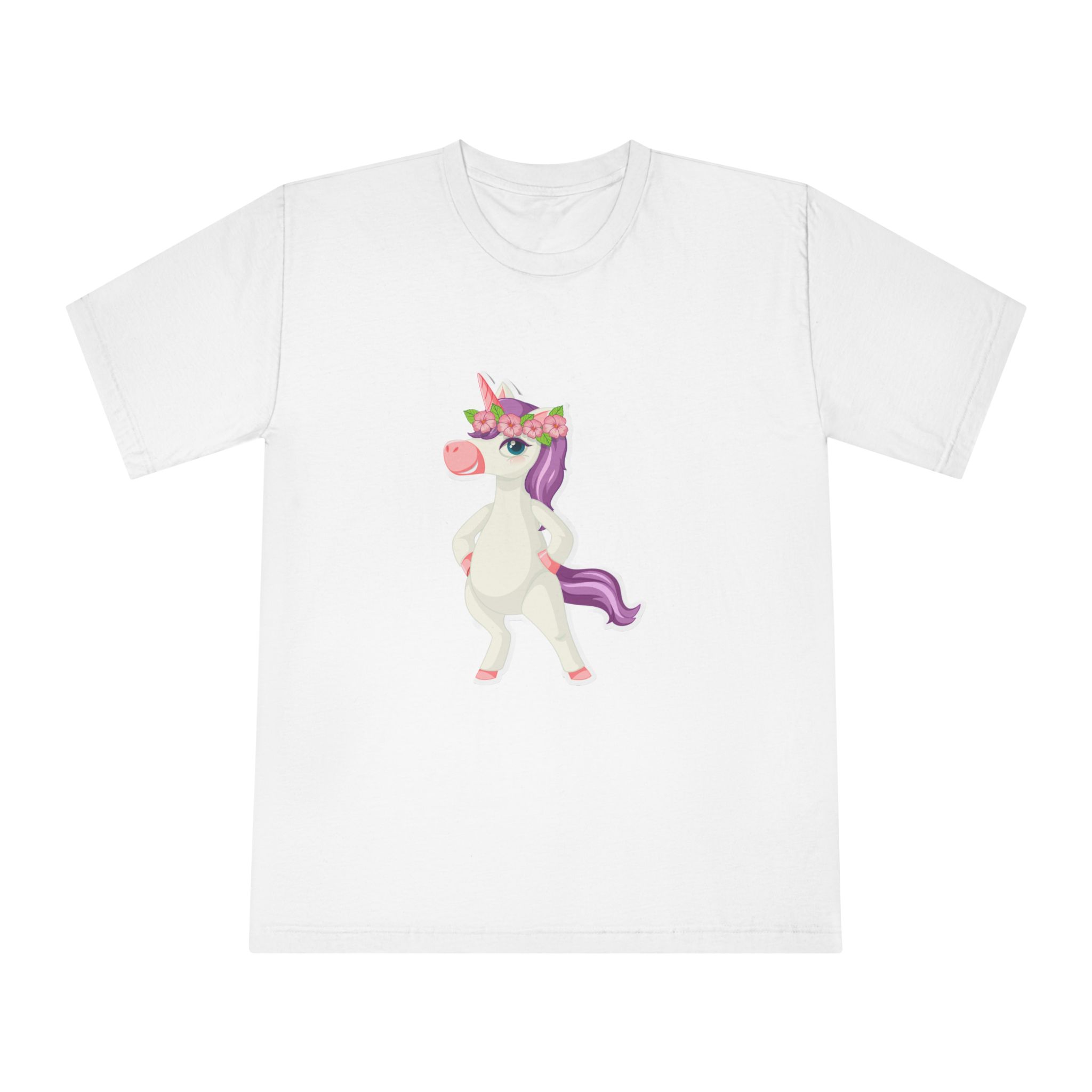 Unicorn V599 Unisex Classic Crewneck T Shirt