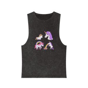 Unicorn V31 Unisex Stonewash Tank Top