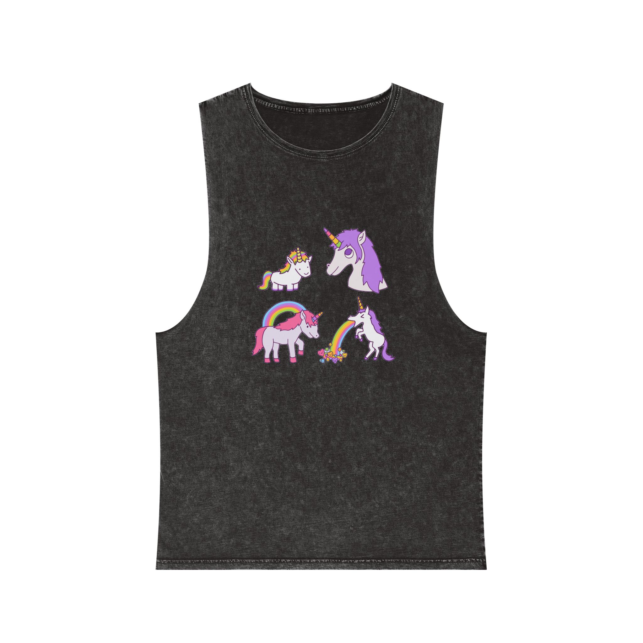 Unicorn V31 Unisex Stonewash Tank Top