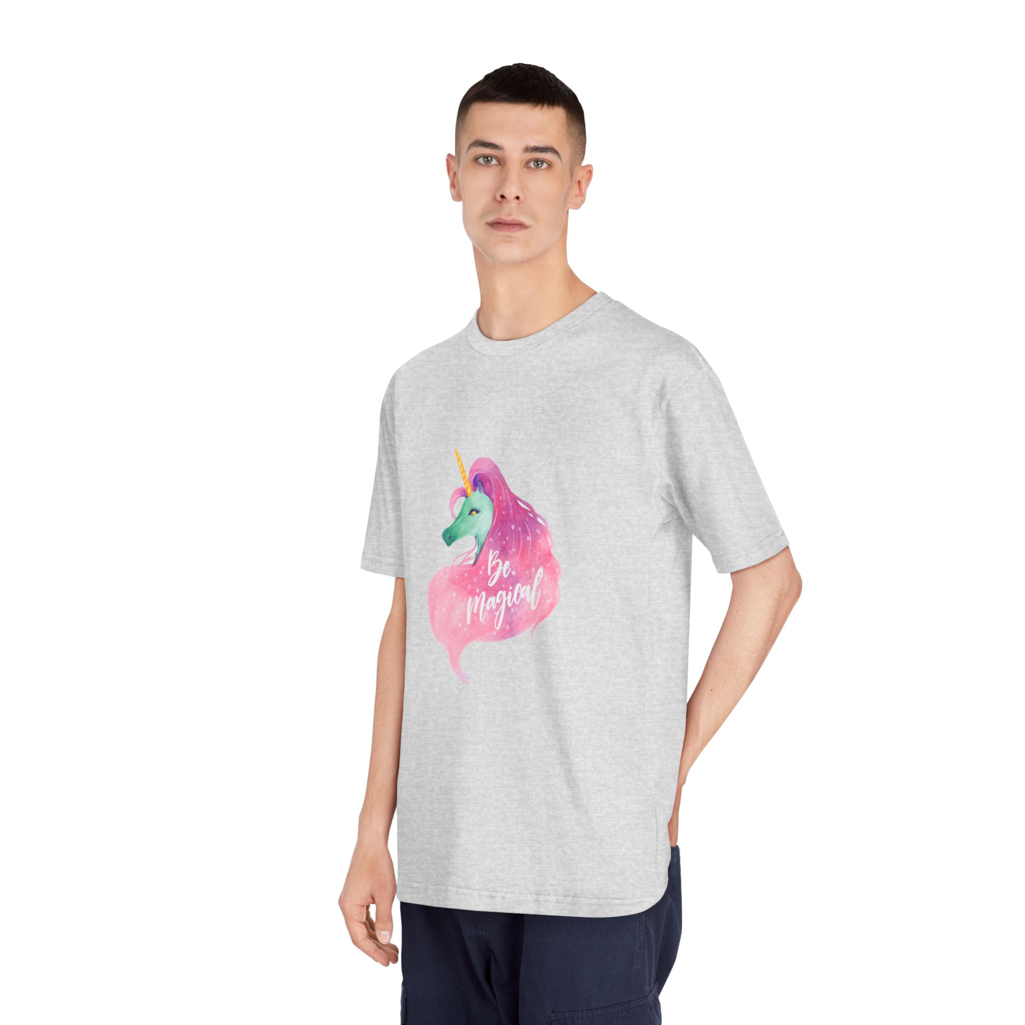 Unicorn V46 Unisex Classic Crewneck T Shirt - Image 16