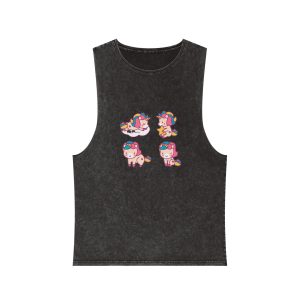 Unicorn V317 Unisex Stonewash Tank Top