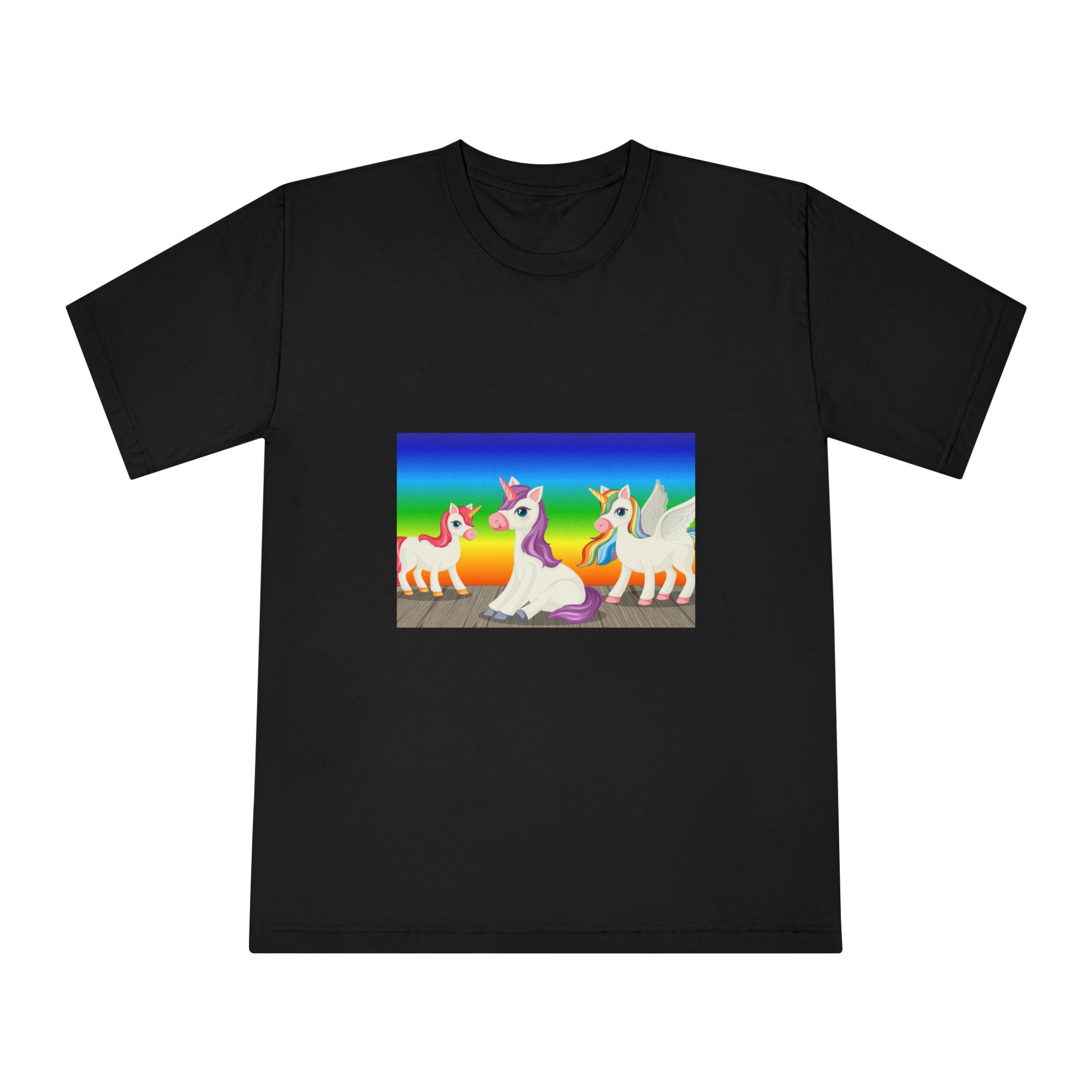 Unicorn V711 Unisex Classic Crewneck T Shirt - Image 5