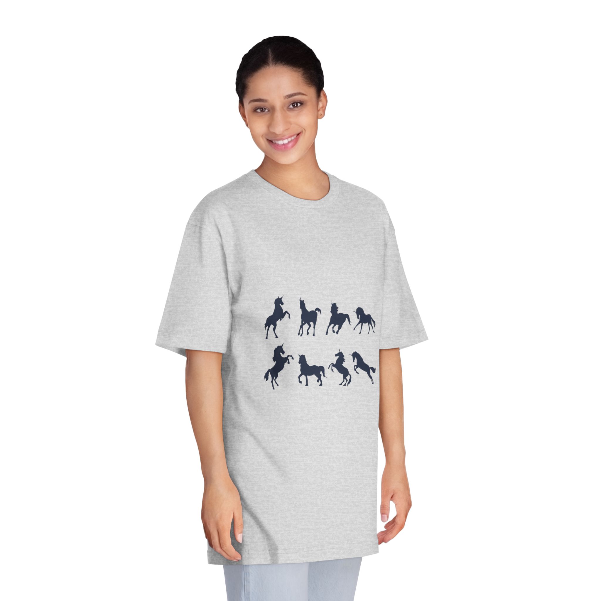 Unicorn V809 Unisex Classic Crewneck T Shirt - Image 15