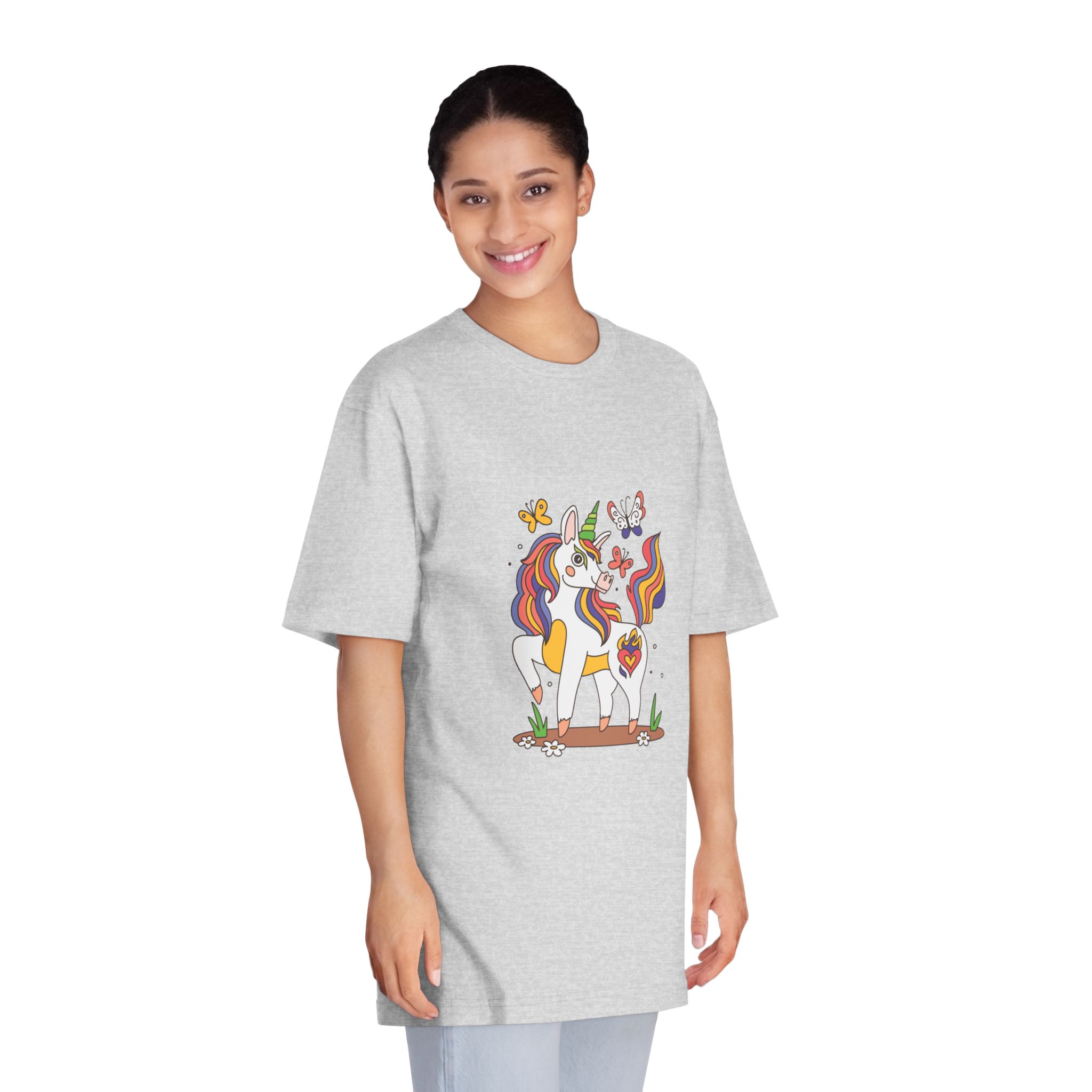 Unicorn V464 Unisex Classic Crewneck T Shirt - Image 15
