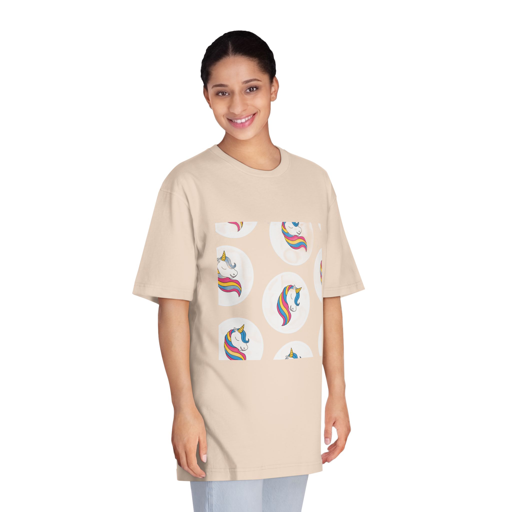 Unicorn V726 Unisex Classic Crewneck T Shirt - Image 11