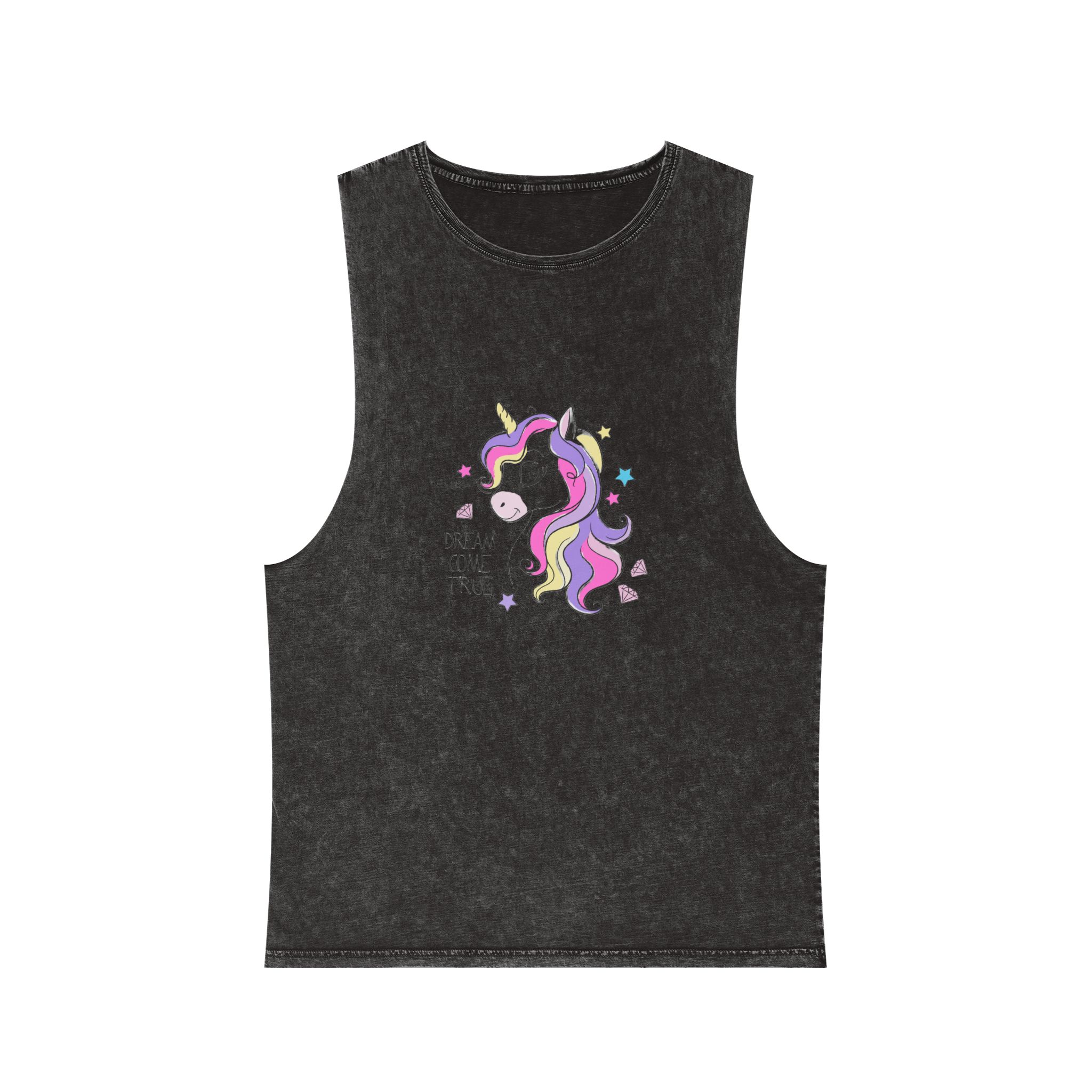 Dream Come True Copia Unisex Stonewash Tank Top