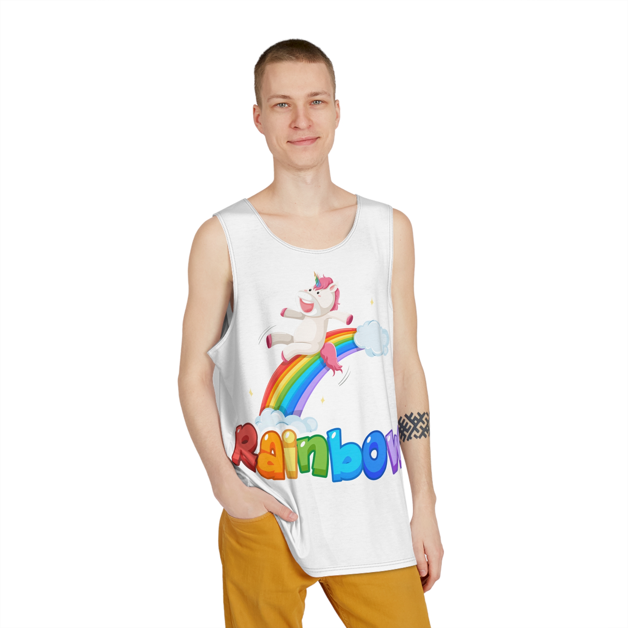 Unicorn V414 Mens Tank Aop - Image 3