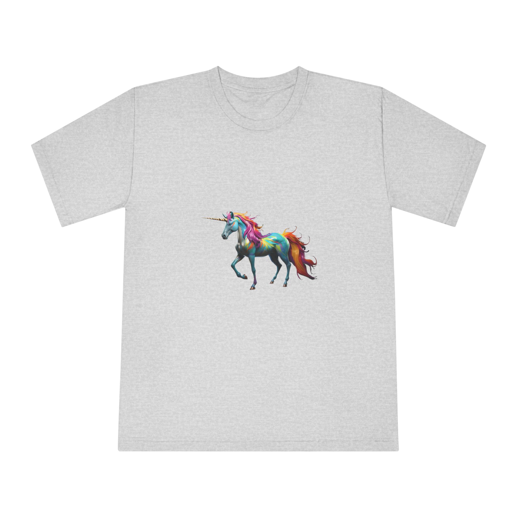 Mythical Unicorn With Oil Spill Colors Fotor Bg Remover 2023110415173 Unisex Classic Crewneck T Shirt - Image 13