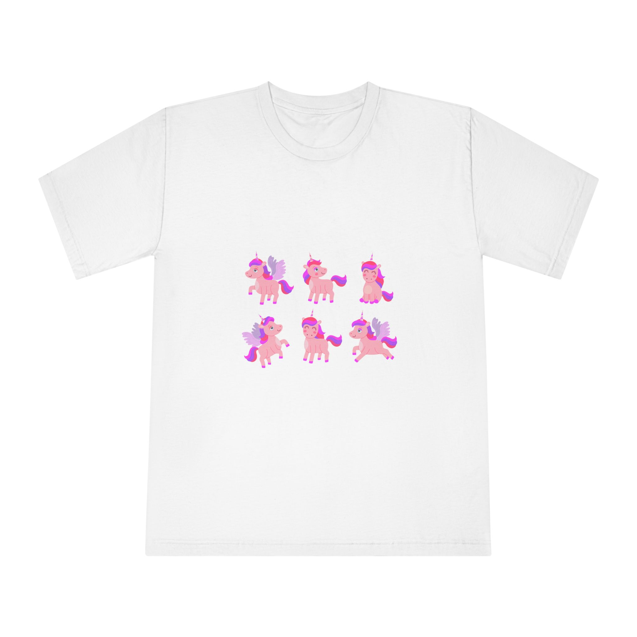 Unicorn V717 Unisex Classic Crewneck T Shirt