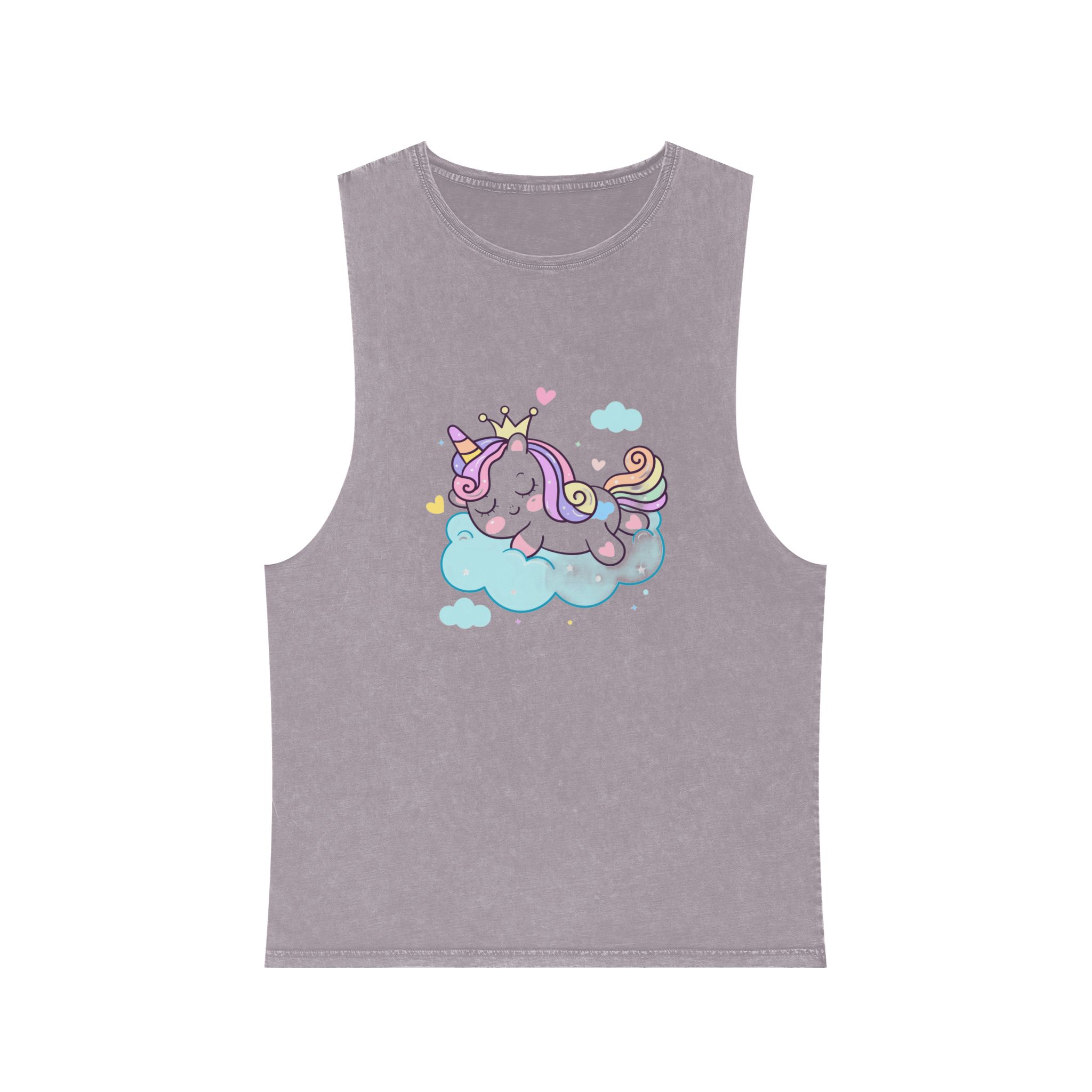 Unicorn V381 Unisex Stonewash Tank Top - Image 17
