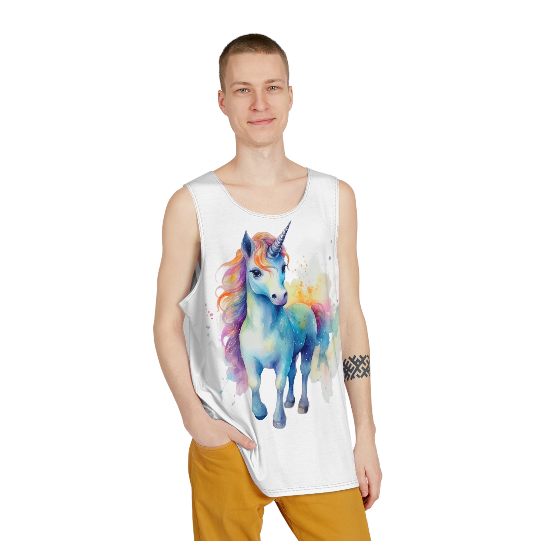 Unicorns 366 Mens Tank Aop - Image 3