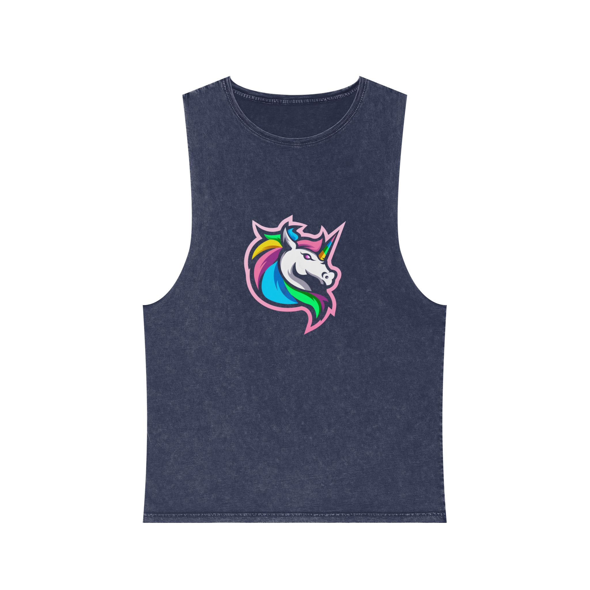 Unicorn V528 Unisex Stonewash Tank Top - Image 13